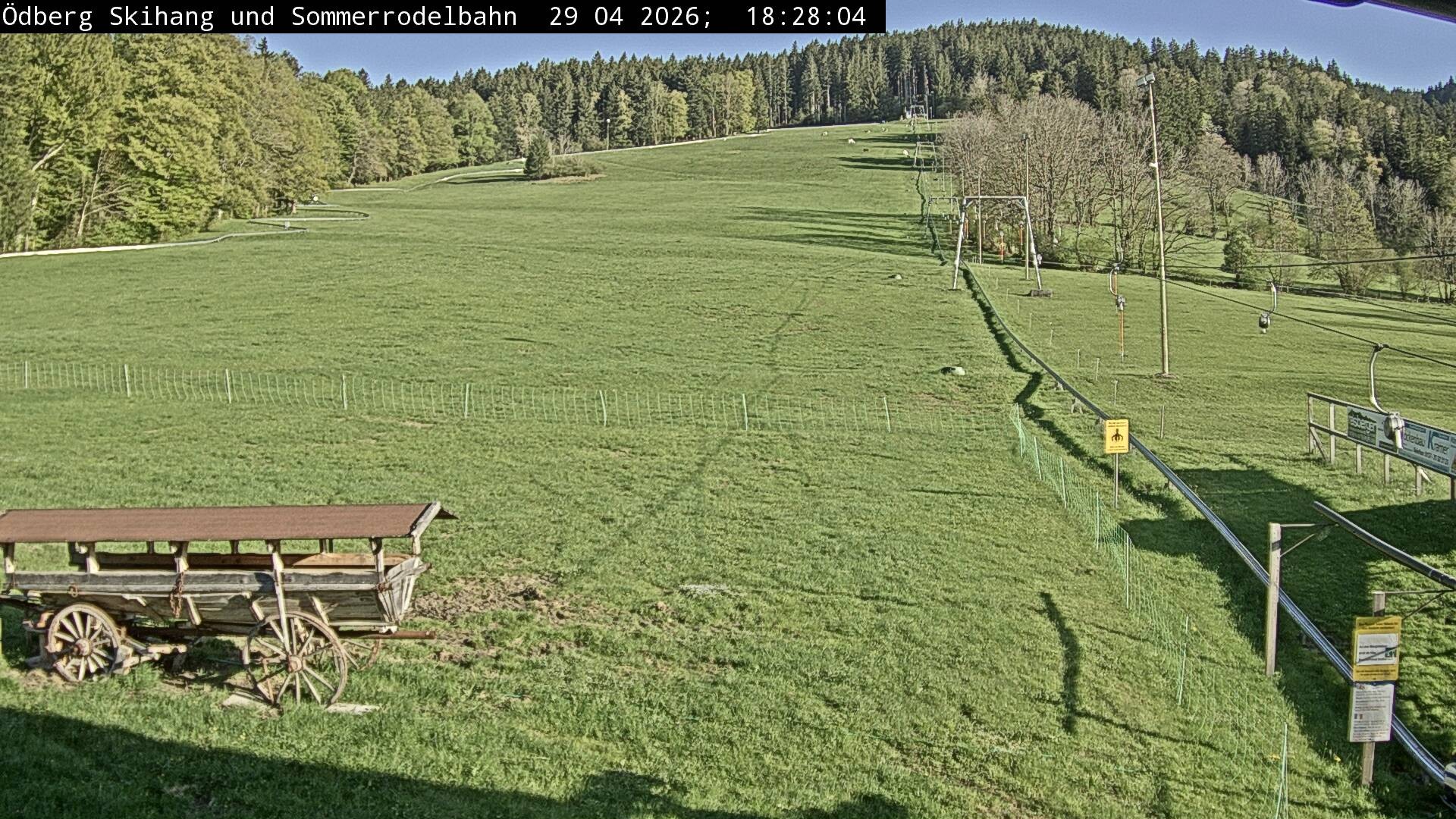 Archiv Foto Webcam Sommerrodelbahn Ödberg