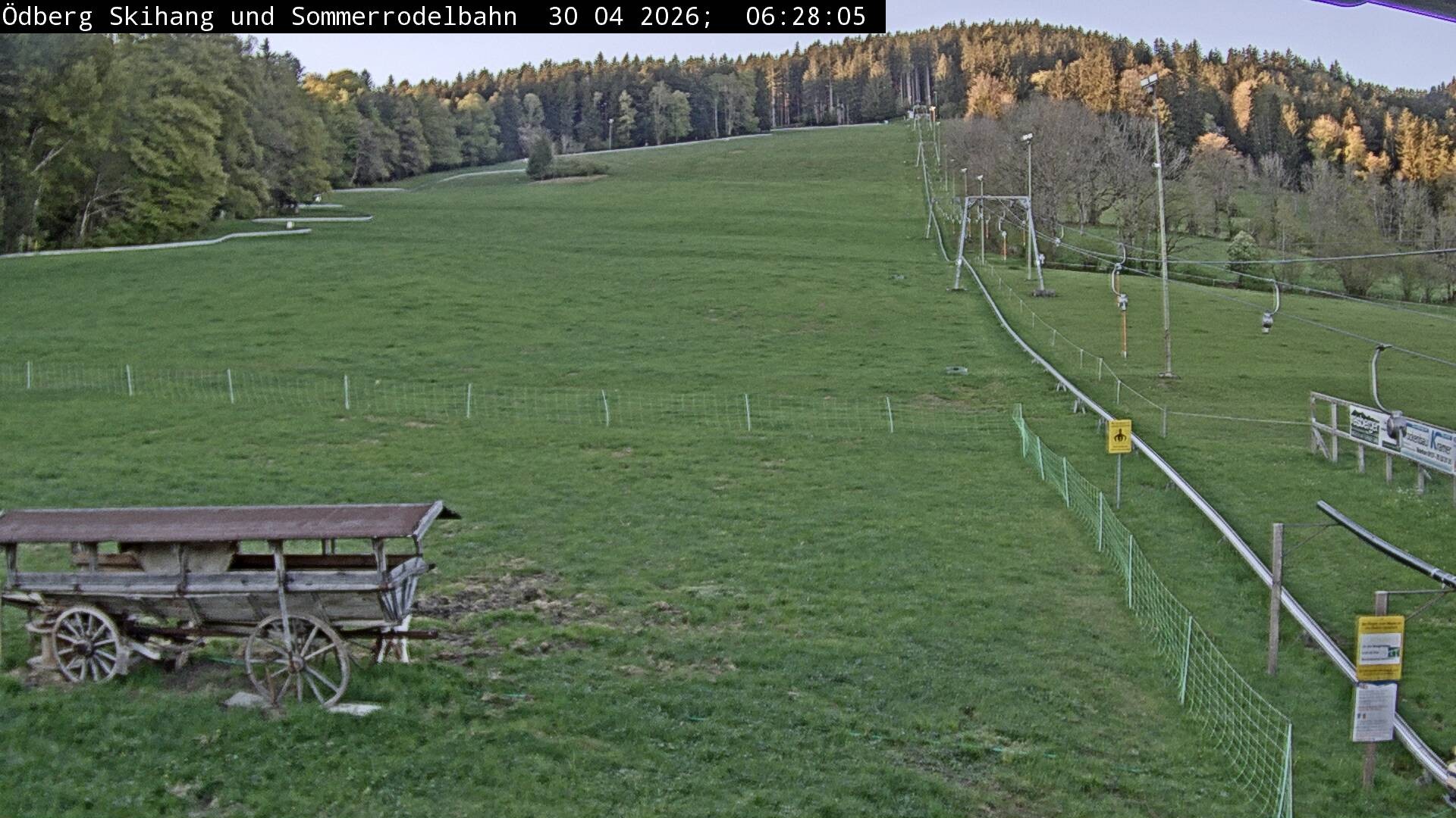 Archiv Foto Webcam Sommerrodelbahn Ödberg