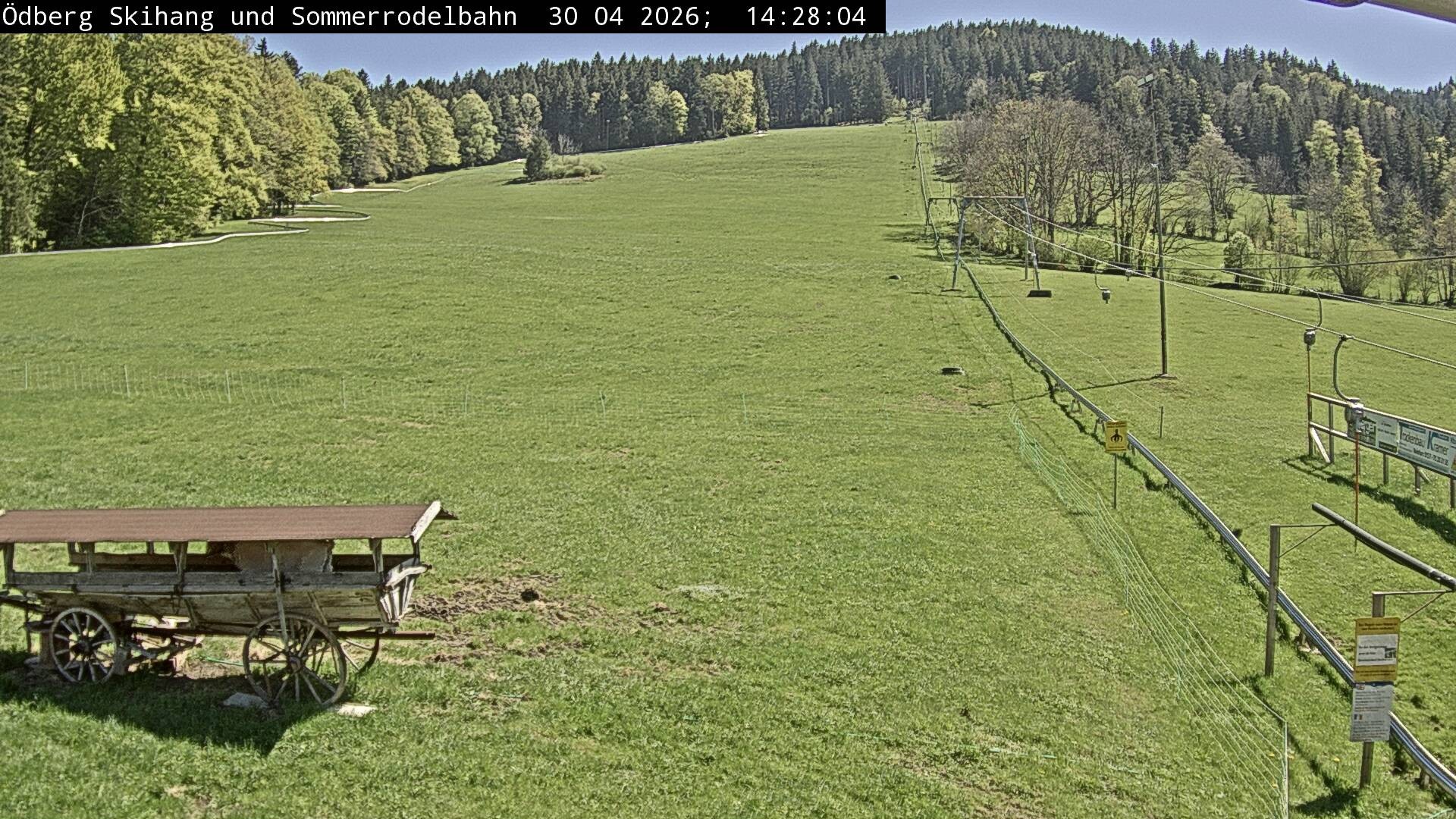 Archiv Foto Webcam Sommerrodelbahn Ödberg