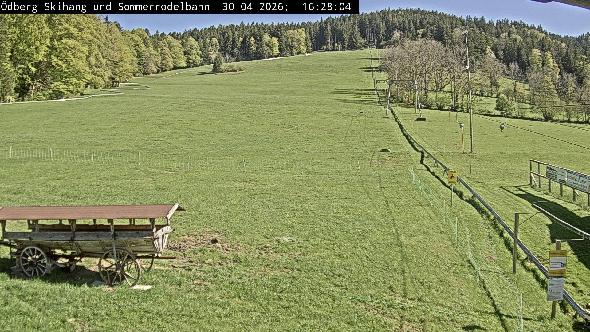 Archiv Foto Webcam Sommerrodelbahn Ödberg