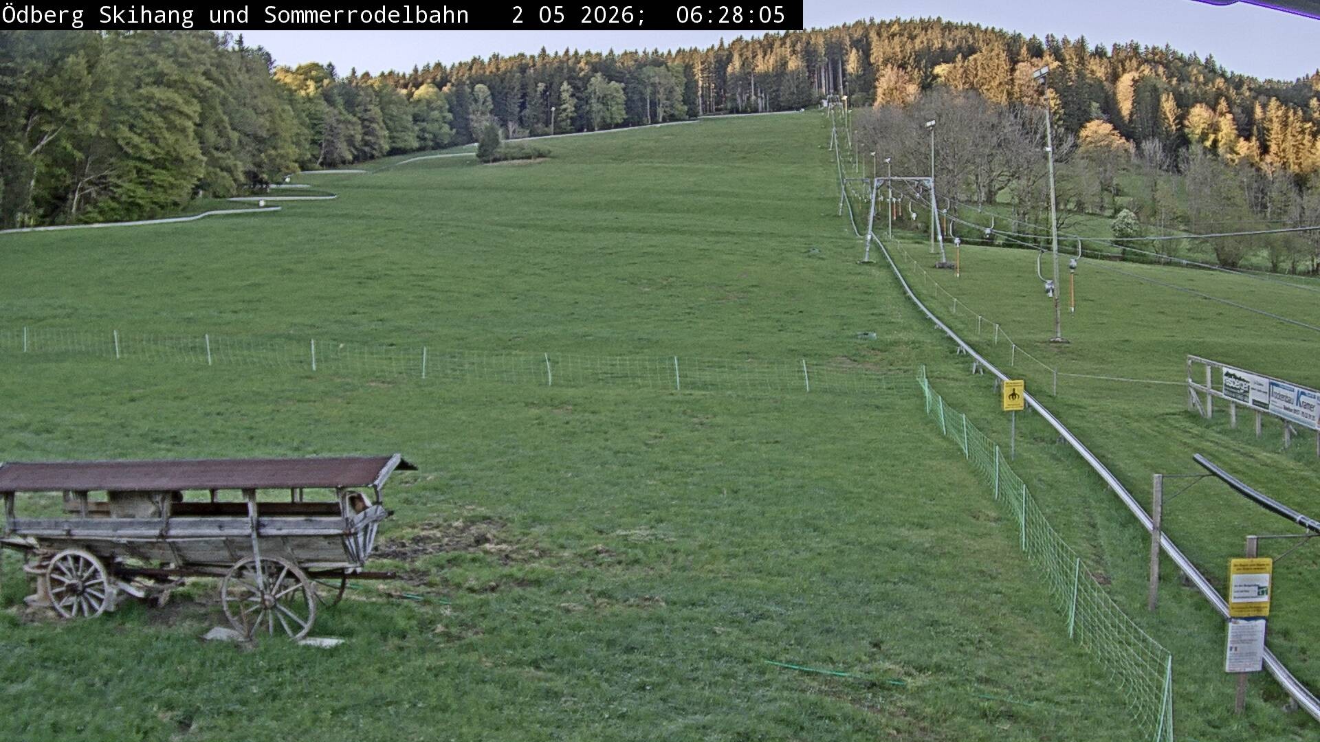 Archiv Foto Webcam Sommerrodelbahn Ödberg
