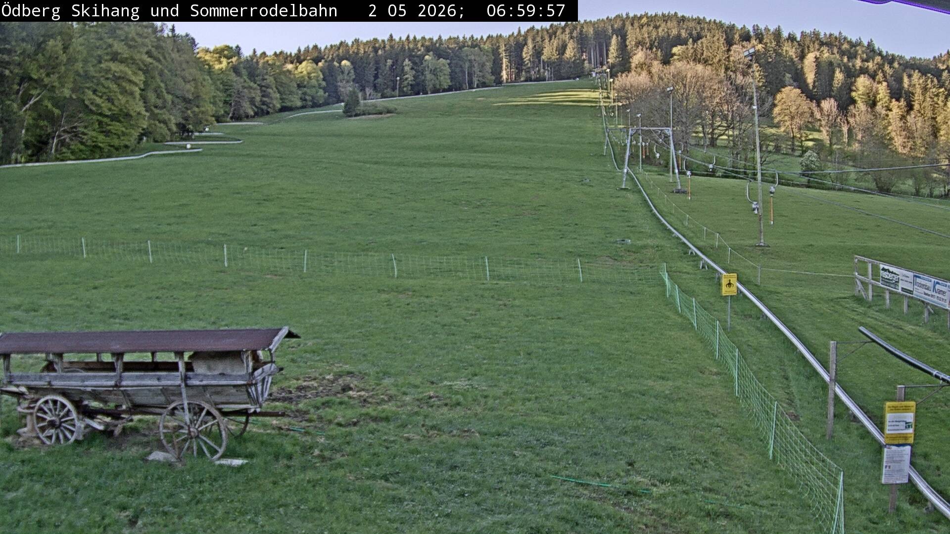 Archiv Foto Webcam Sommerrodelbahn Ödberg