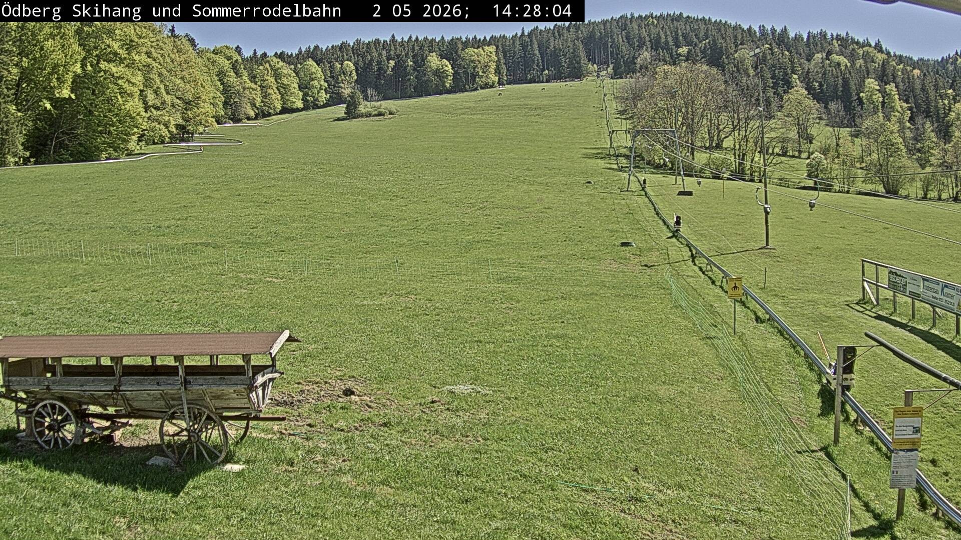 Archiv Foto Webcam Sommerrodelbahn Ödberg