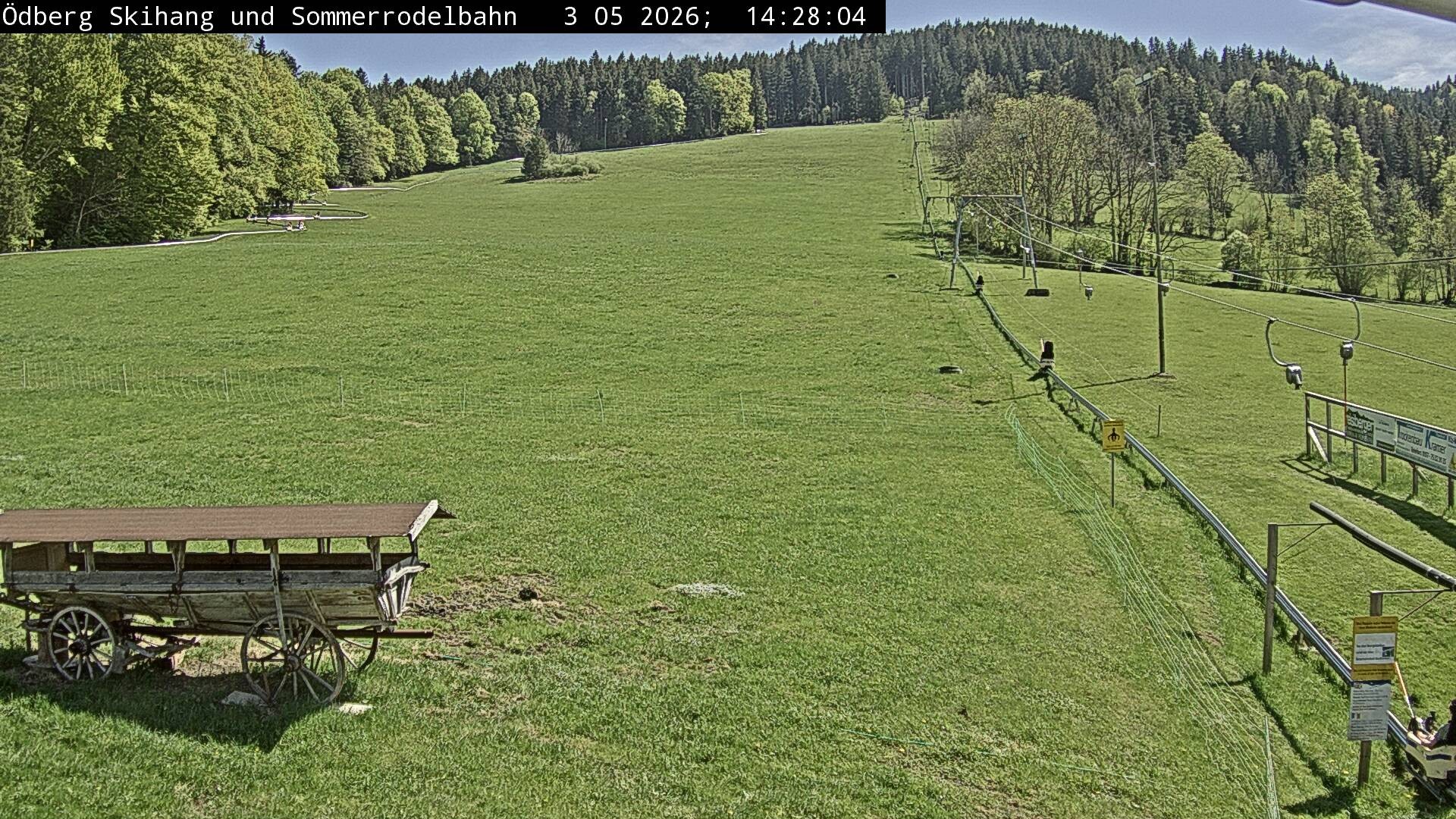 Archiv Foto Webcam Sommerrodelbahn Ödberg