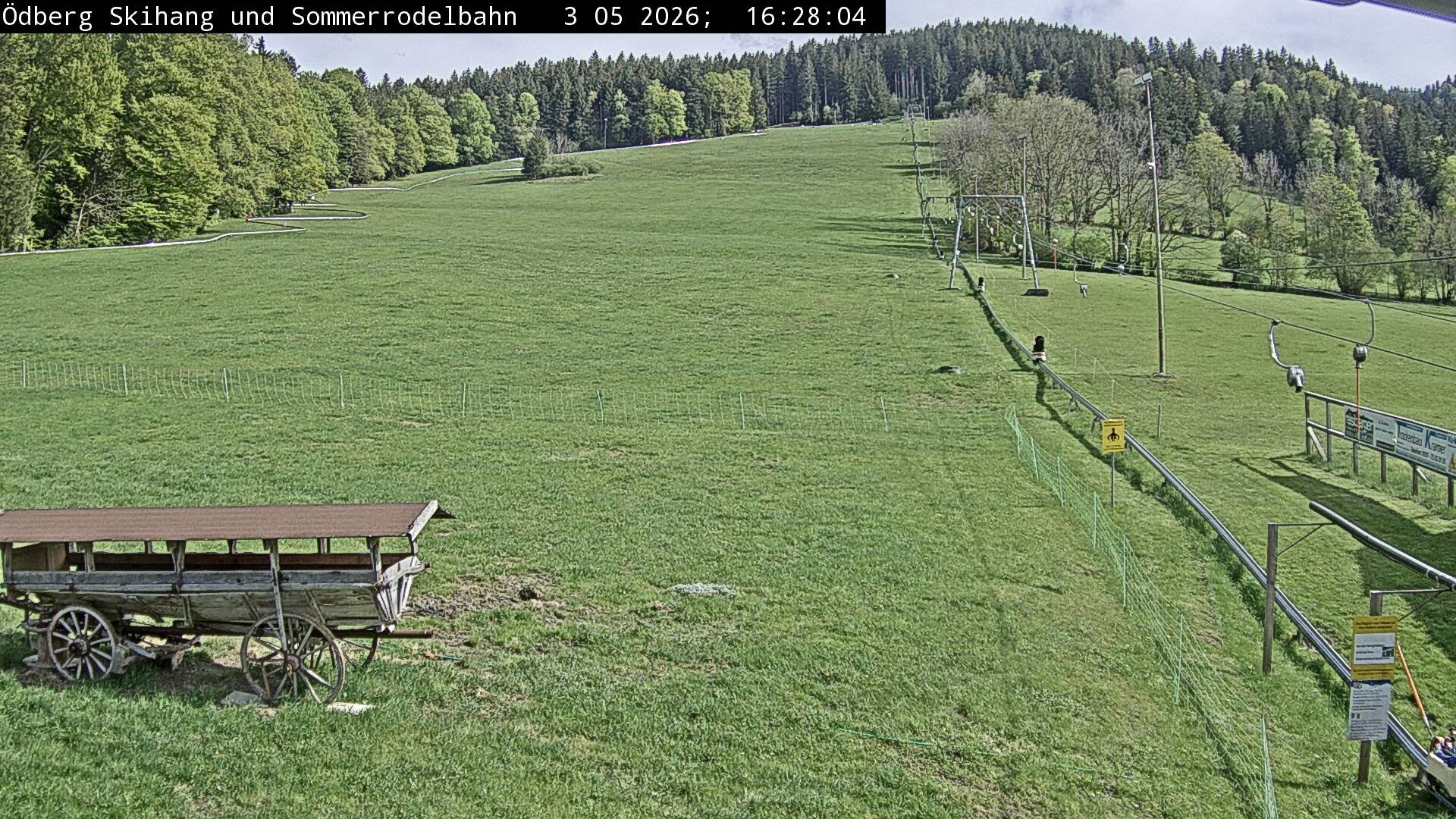 Archiv Foto Webcam Sommerrodelbahn Ödberg