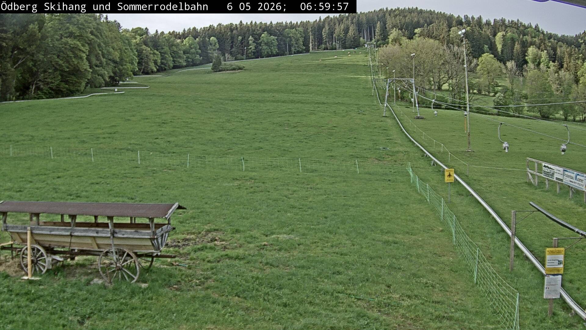 Archiv Foto Webcam Sommerrodelbahn Ödberg