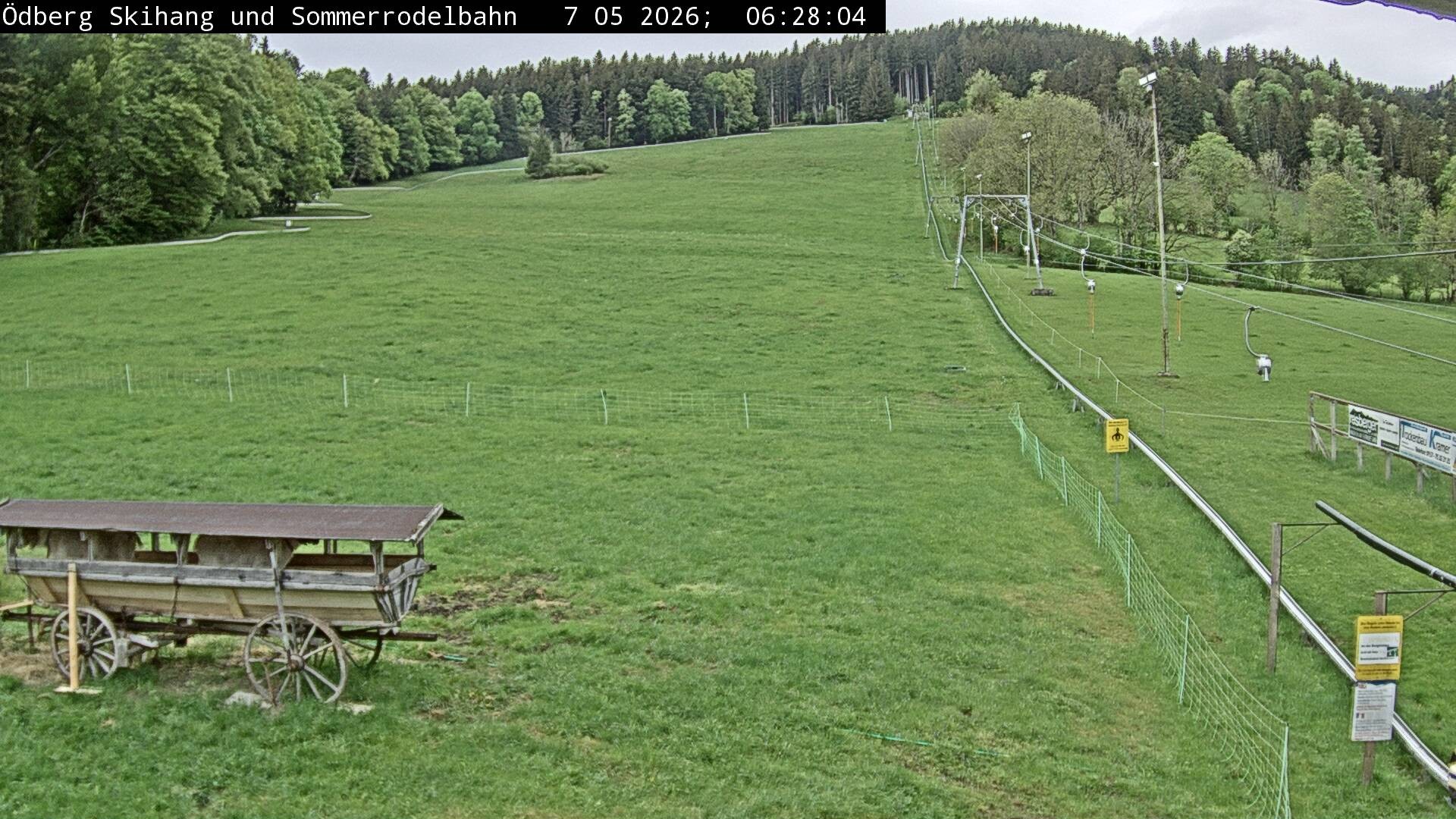 Archiv Foto Webcam Sommerrodelbahn Ödberg