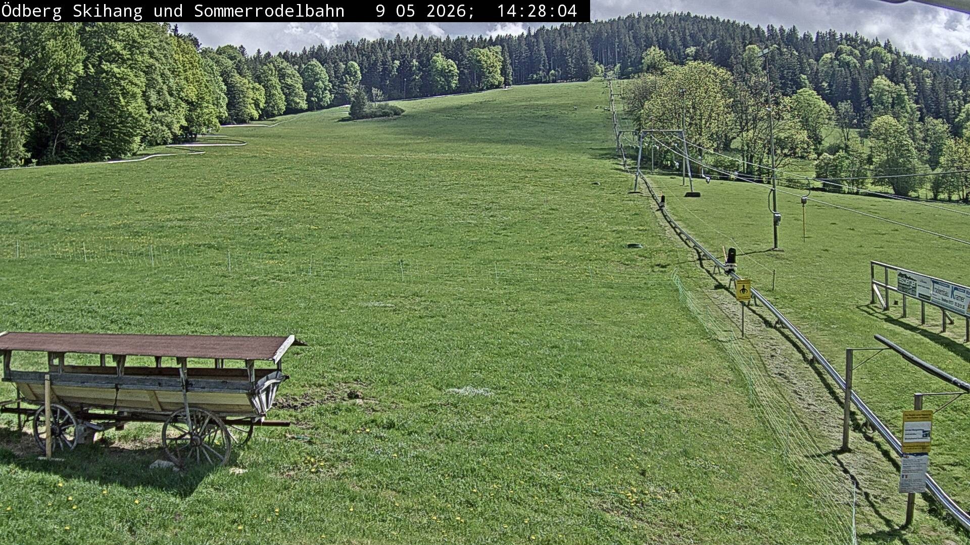 Archiv Foto Webcam Sommerrodelbahn Ödberg