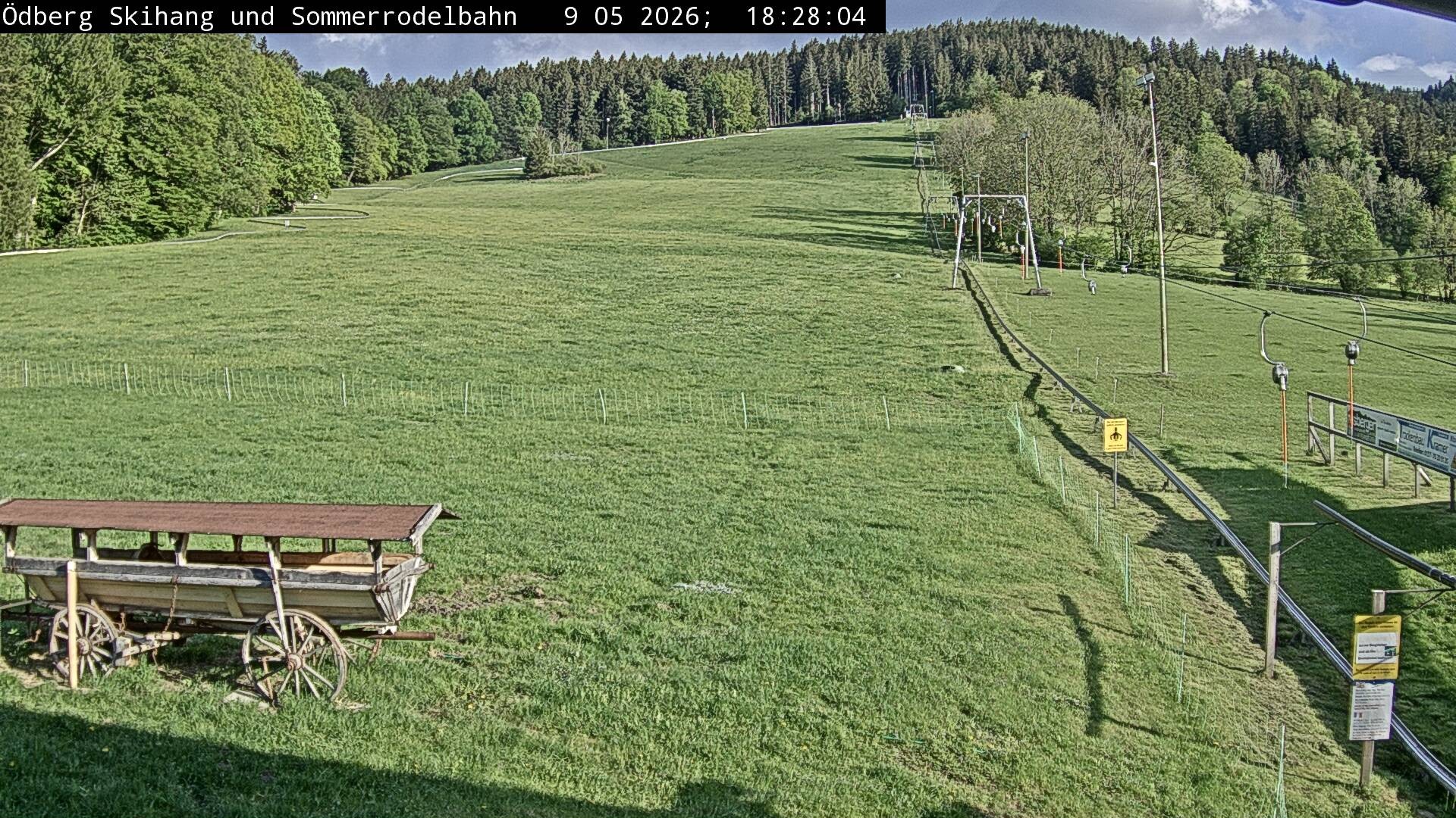 Archiv Foto Webcam Sommerrodelbahn Ödberg