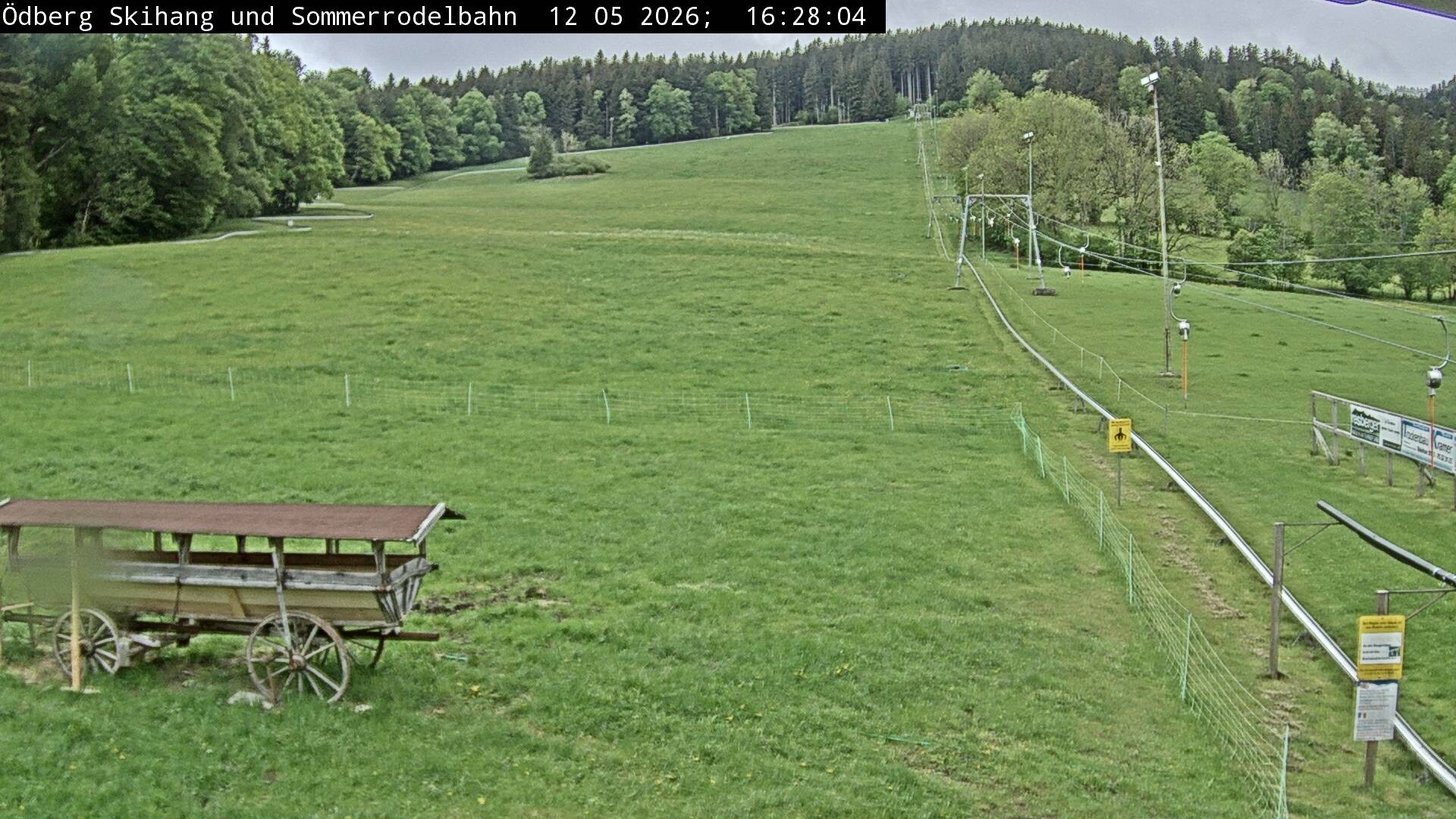 Archiv Foto Webcam Sommerrodelbahn Ödberg