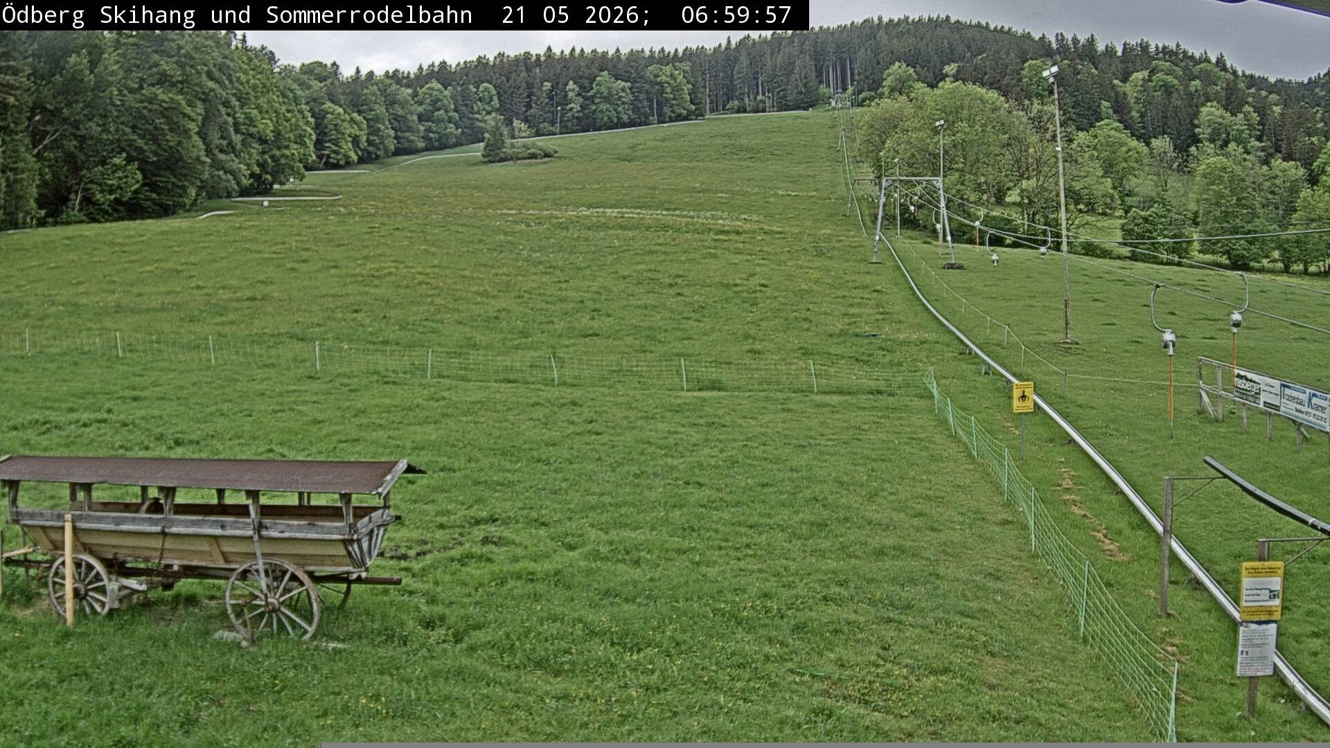 Archiv Foto Webcam Sommerrodelbahn Ödberg
