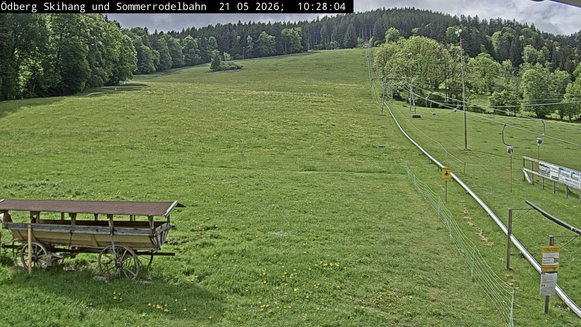 Archiv Foto Webcam Sommerrodelbahn Ödberg