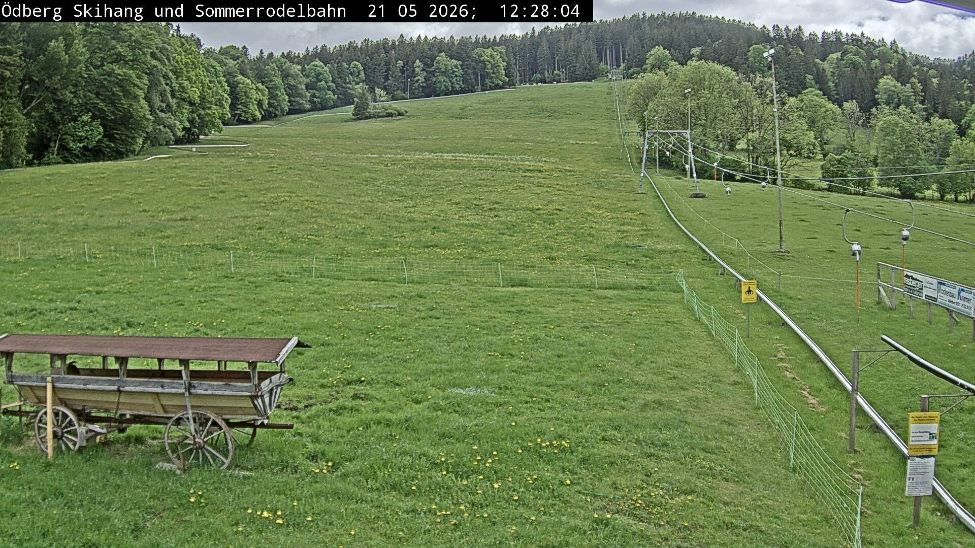 Archiv Foto Webcam Sommerrodelbahn Ödberg