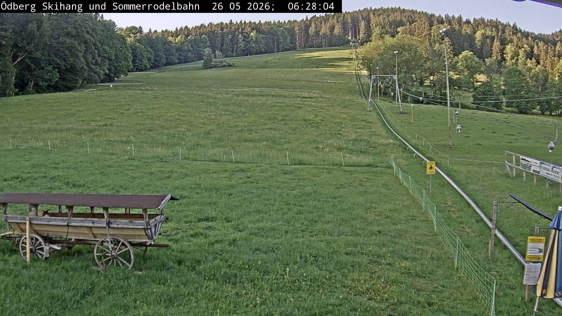 Archiv Foto Webcam Sommerrodelbahn Ödberg