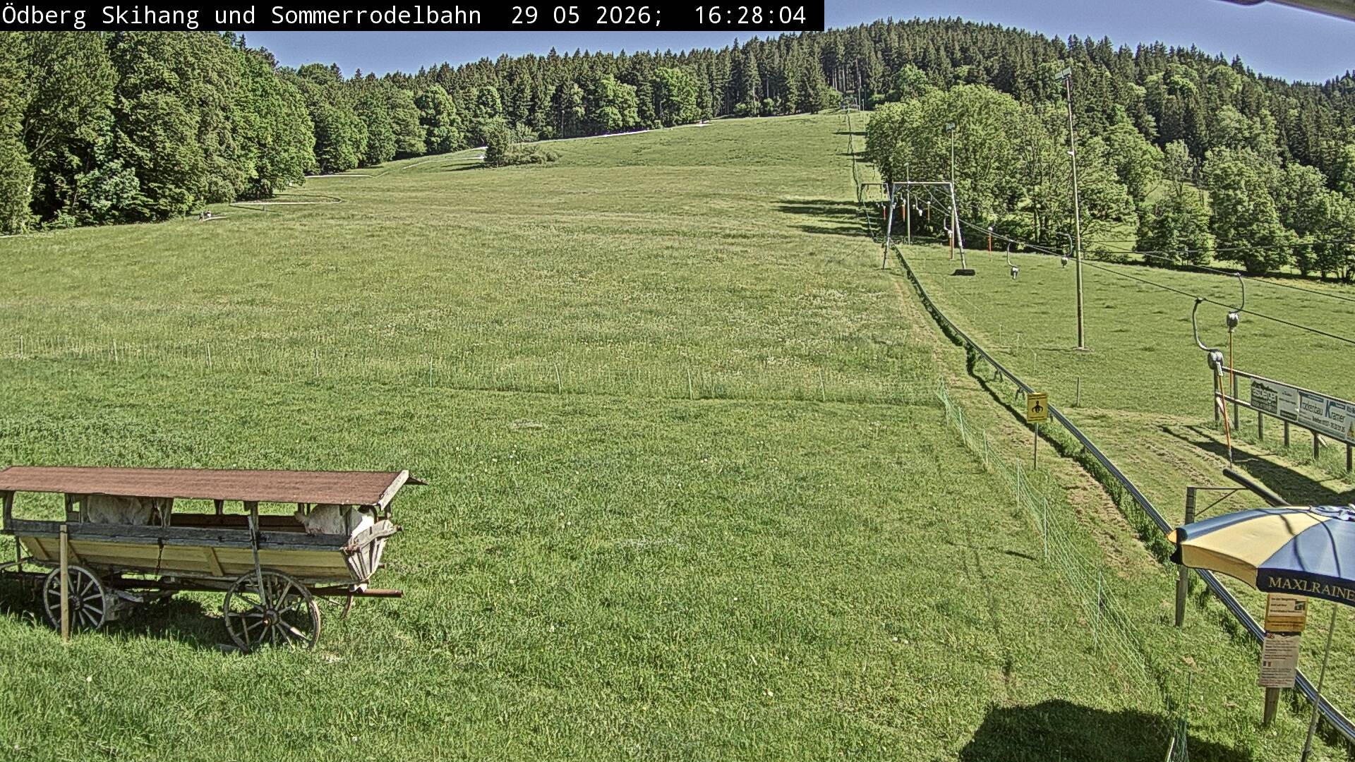 Archiv Foto Webcam Sommerrodelbahn Ödberg