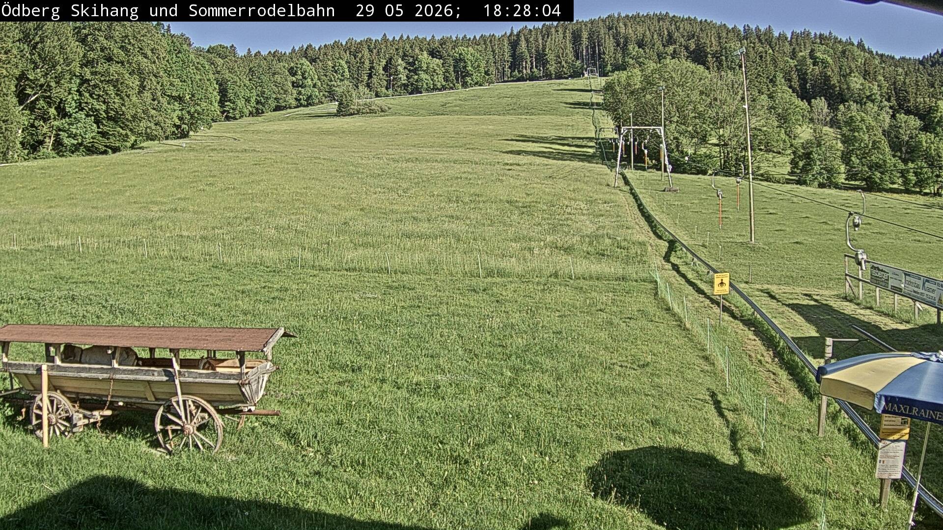 Archiv Foto Webcam Sommerrodelbahn Ödberg