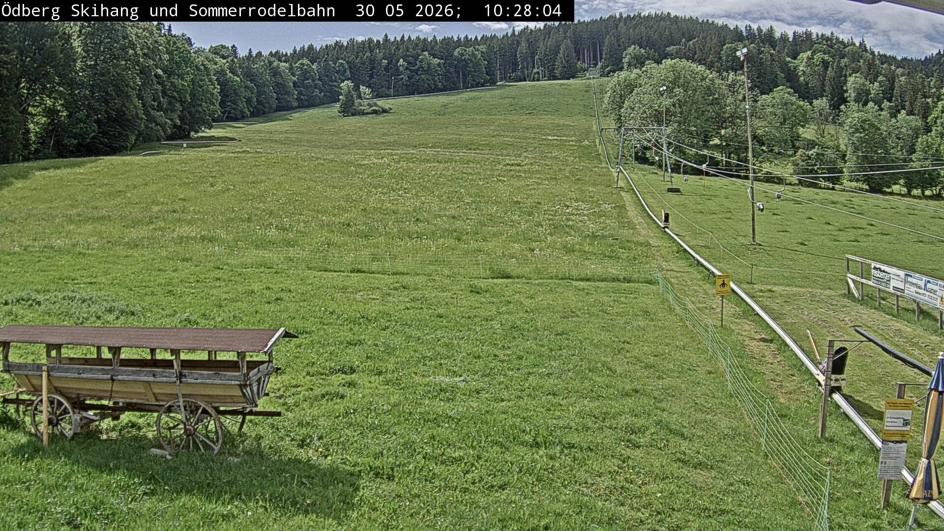 Archiv Foto Webcam Sommerrodelbahn Ödberg