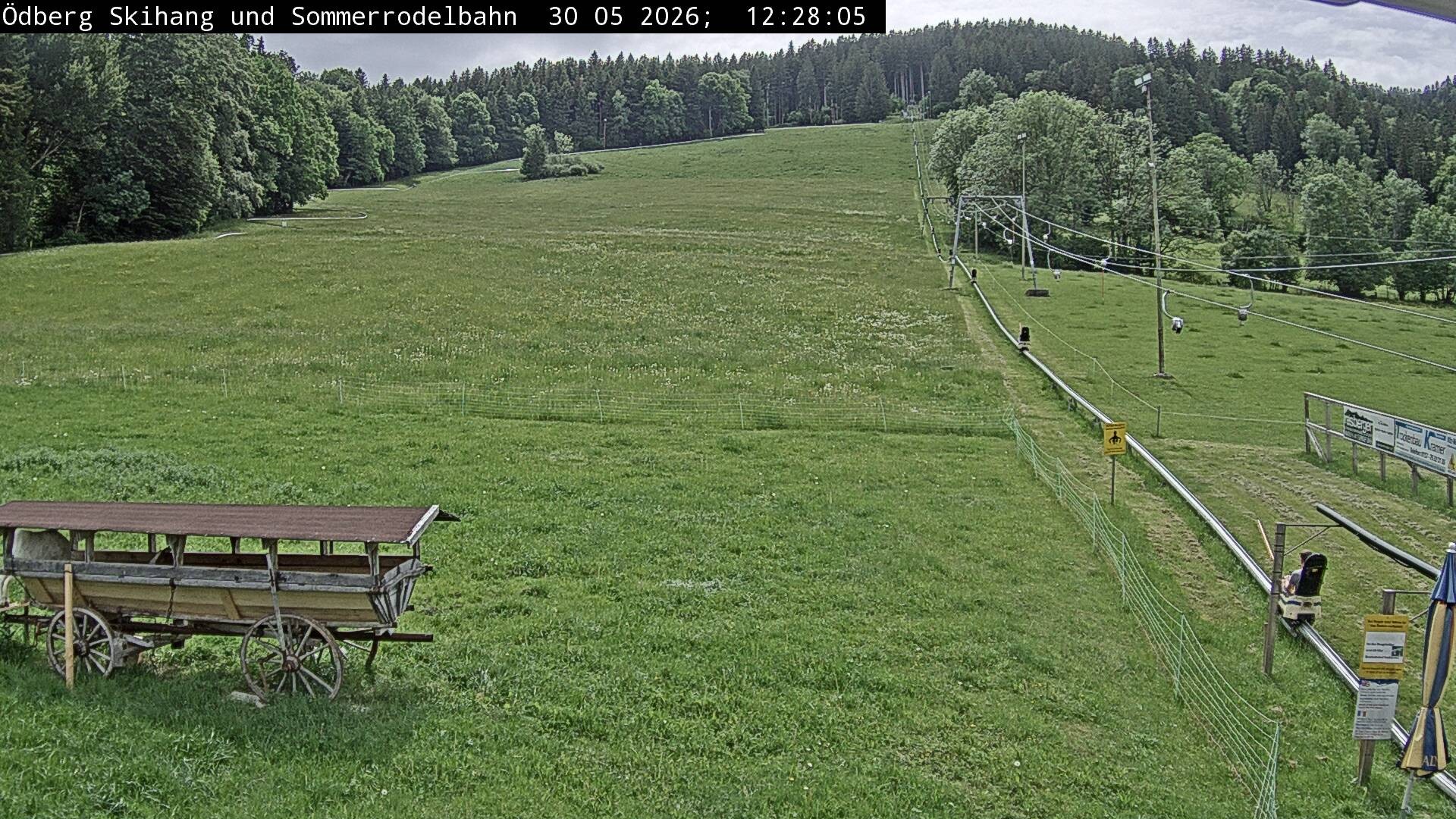 Archiv Foto Webcam Sommerrodelbahn Ödberg
