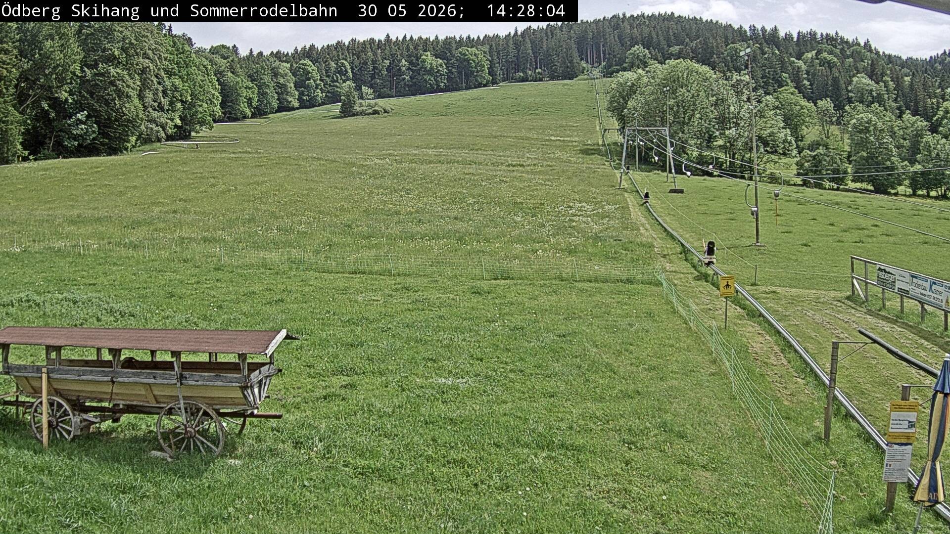 Archiv Foto Webcam Sommerrodelbahn Ödberg