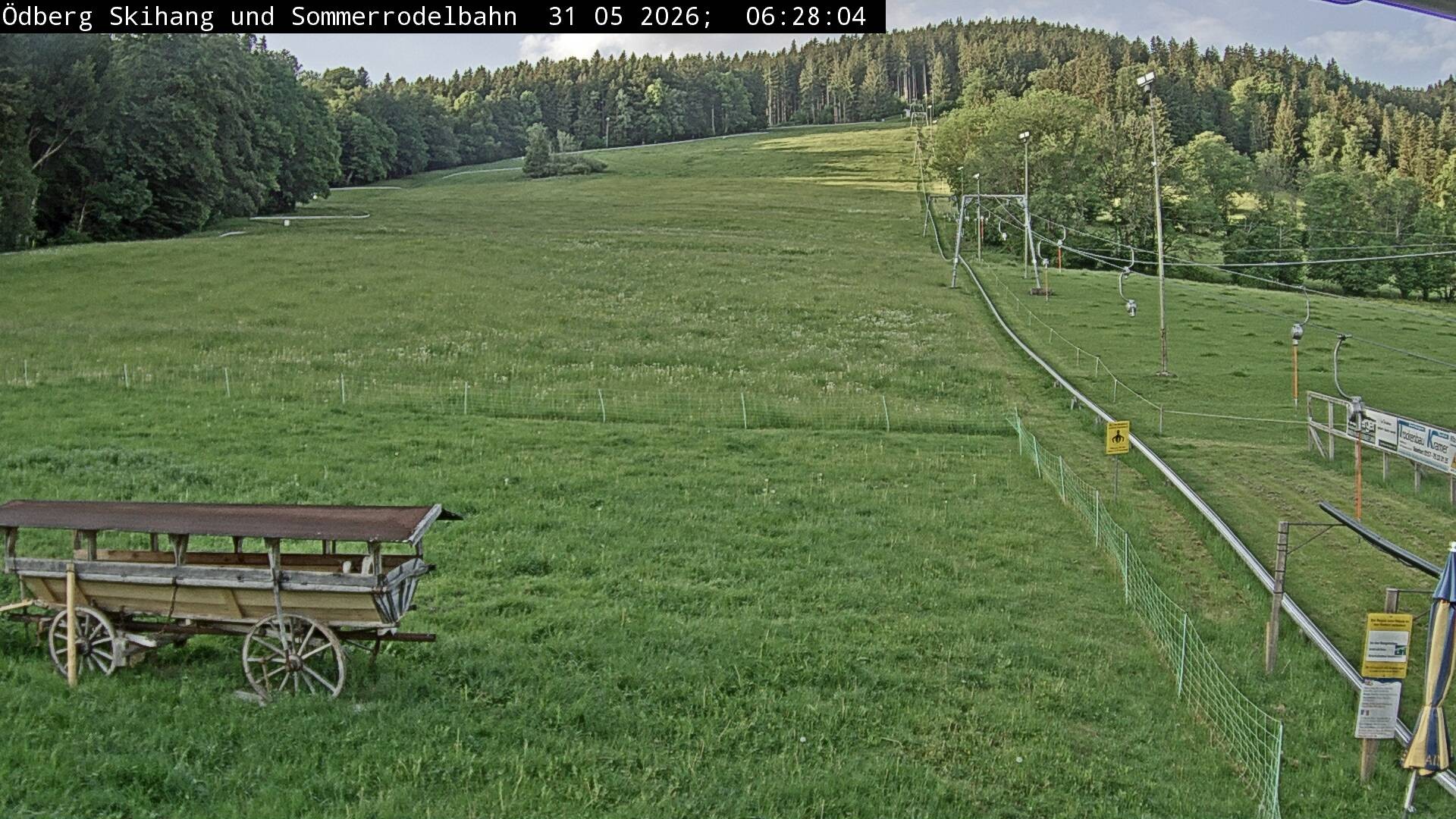 Archiv Foto Webcam Sommerrodelbahn Ödberg
