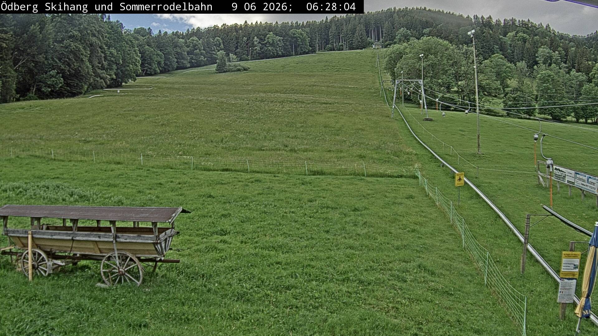 Archiv Foto Webcam Sommerrodelbahn Ödberg