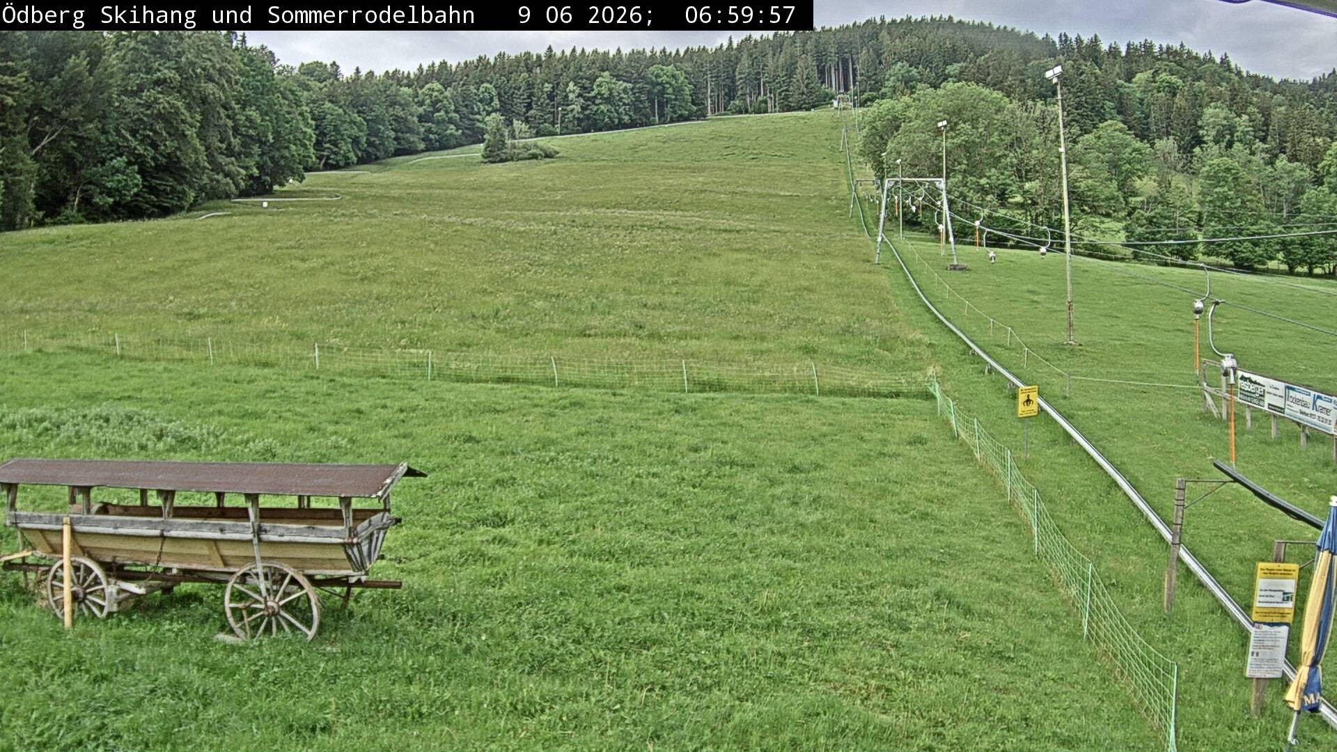 Archiv Foto Webcam Sommerrodelbahn Ödberg