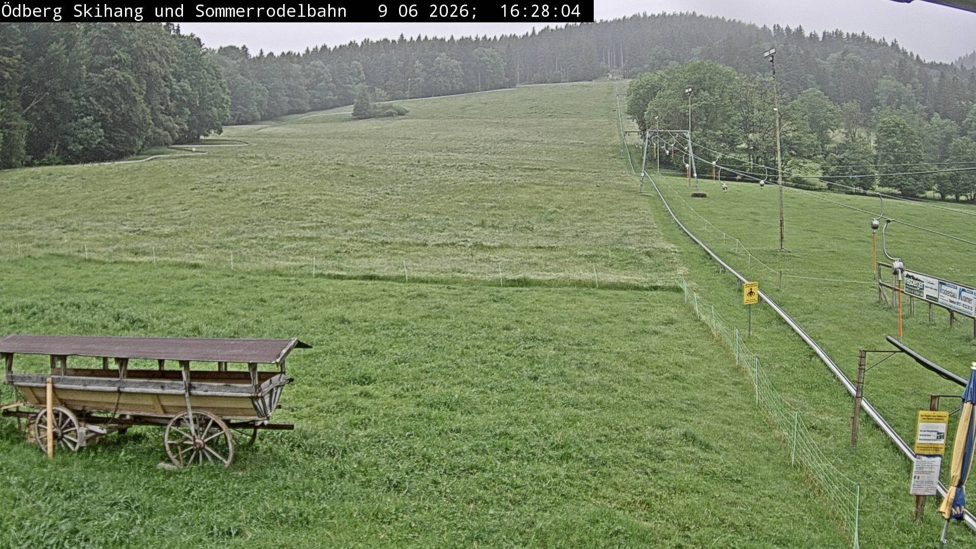 Archiv Foto Webcam Sommerrodelbahn Ödberg