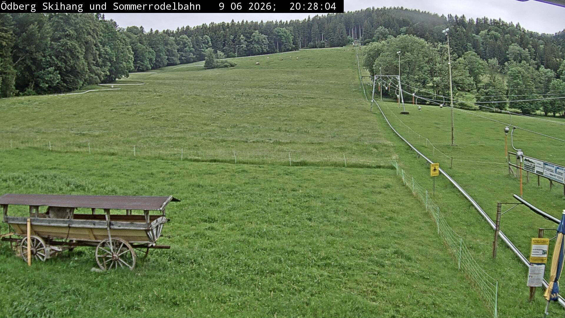 Archiv Foto Webcam Sommerrodelbahn Ödberg