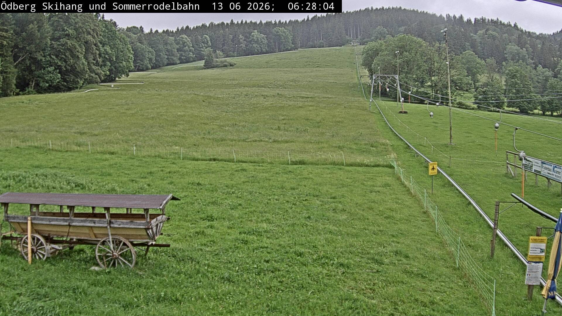 Archiv Foto Webcam Sommerrodelbahn Ödberg