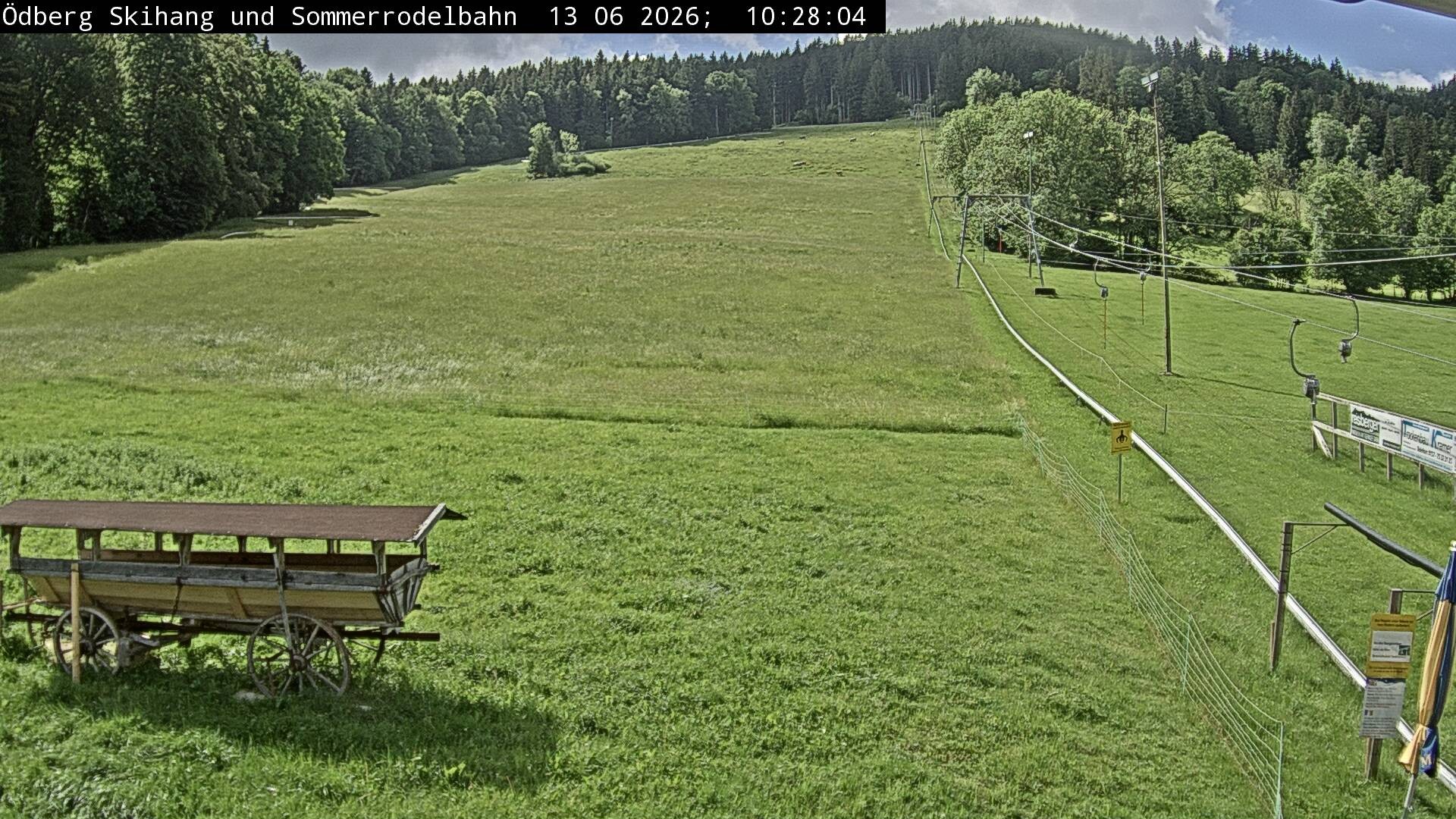 Archiv Foto Webcam Sommerrodelbahn Ödberg