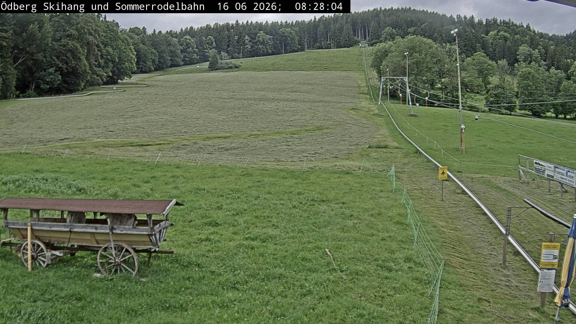 Archiv Foto Webcam Sommerrodelbahn Ödberg