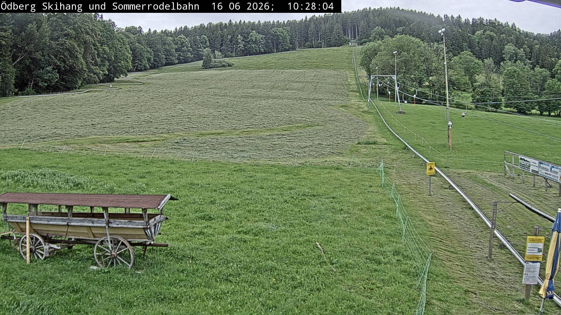 Archiv Foto Webcam Sommerrodelbahn Ödberg
