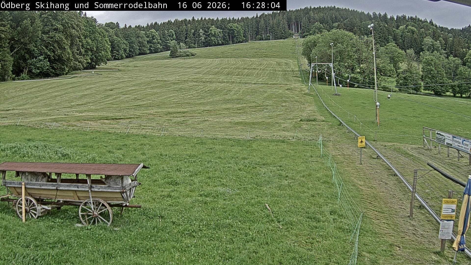 Archiv Foto Webcam Sommerrodelbahn Ödberg