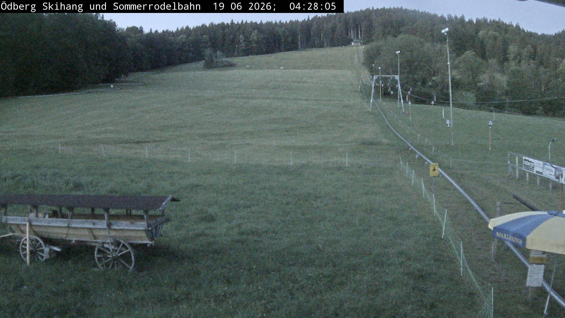 Archiv Foto Webcam Sommerrodelbahn Ödberg