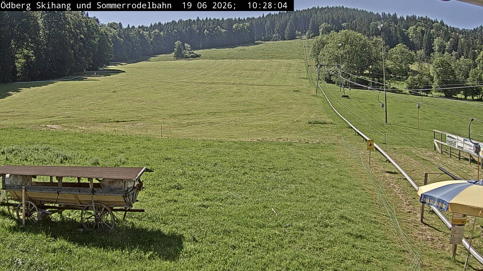 Archiv Foto Webcam Sommerrodelbahn Ödberg