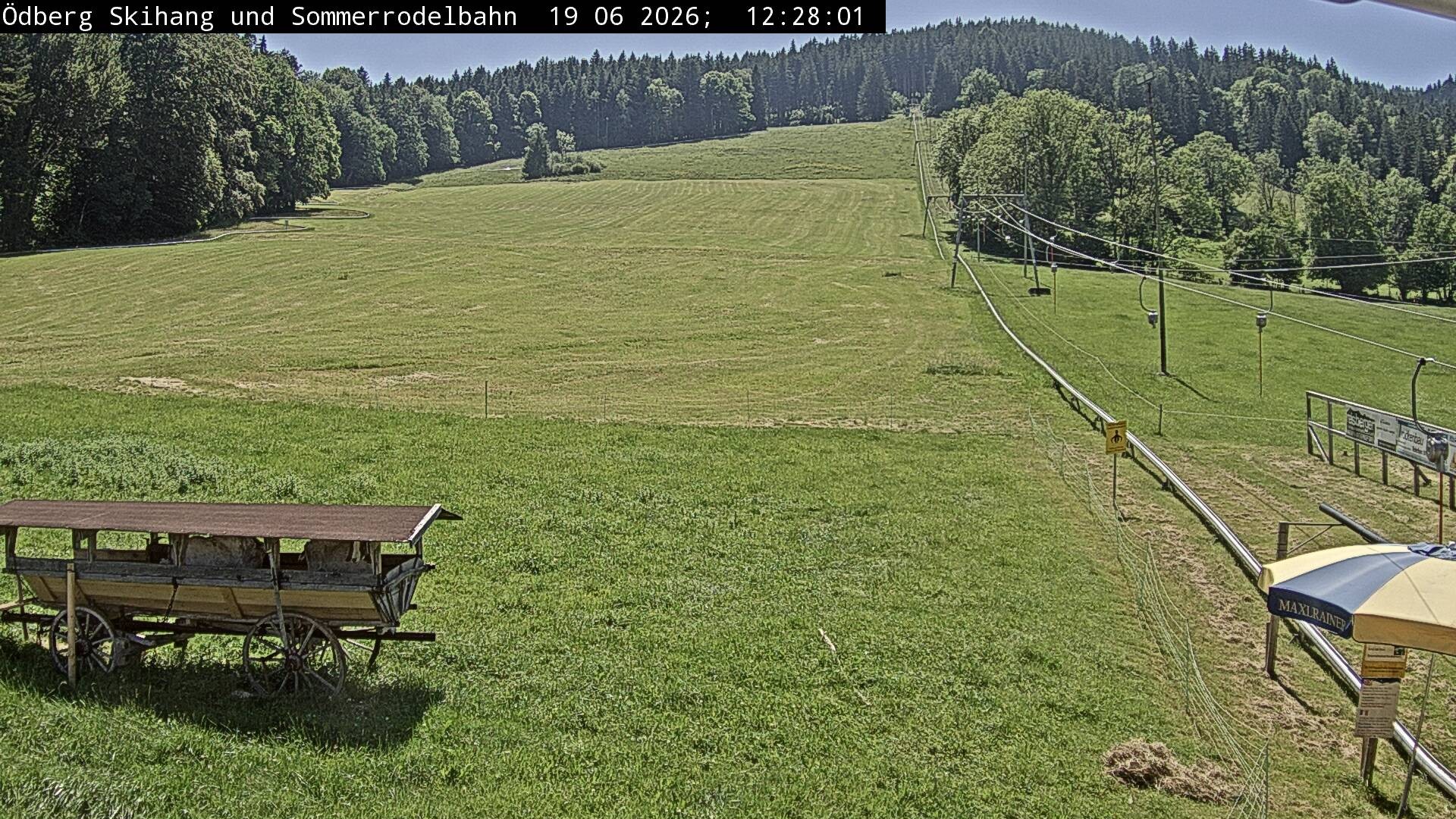 Archiv Foto Webcam Sommerrodelbahn Ödberg