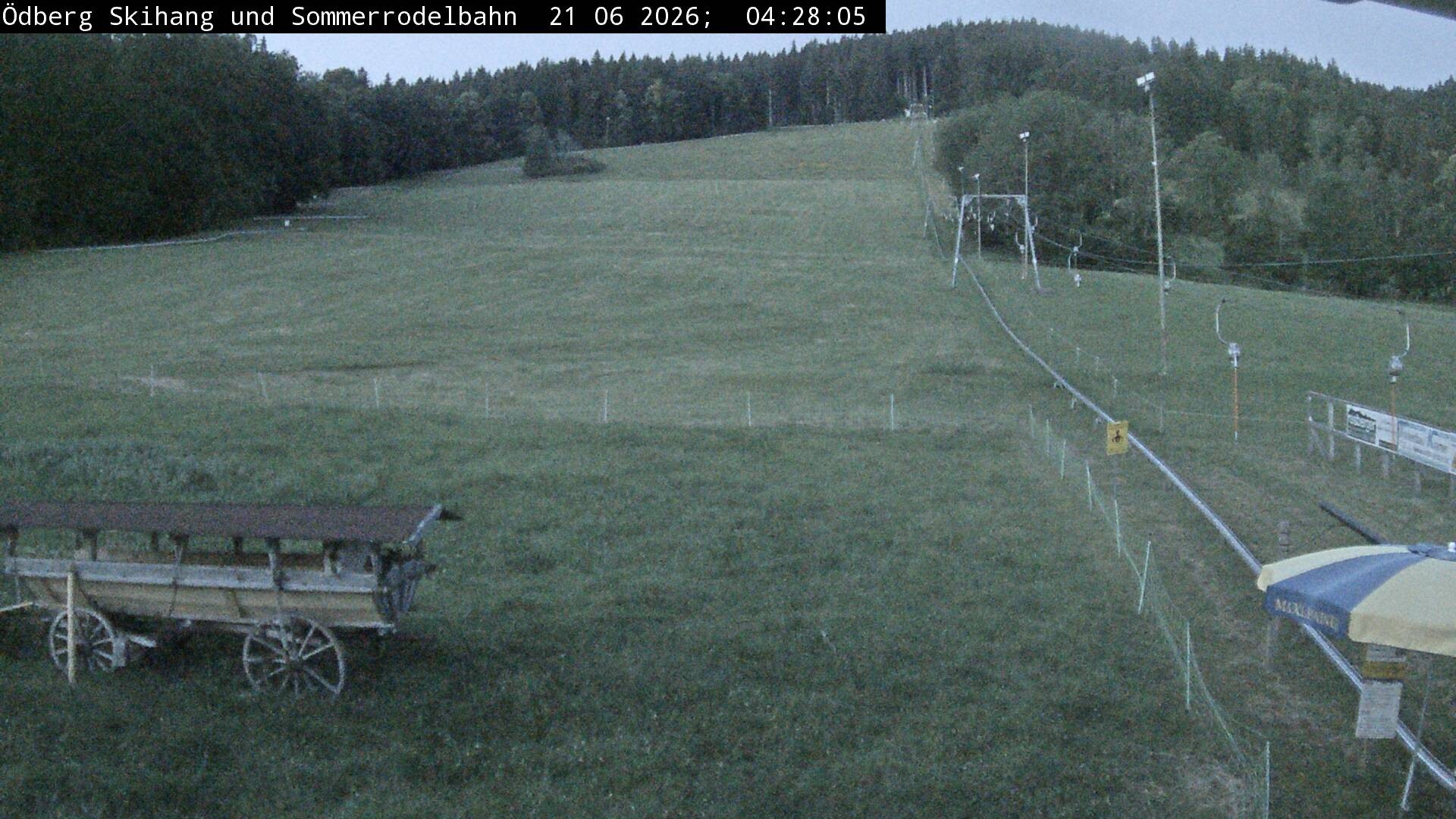 Archiv Foto Webcam Sommerrodelbahn Ödberg