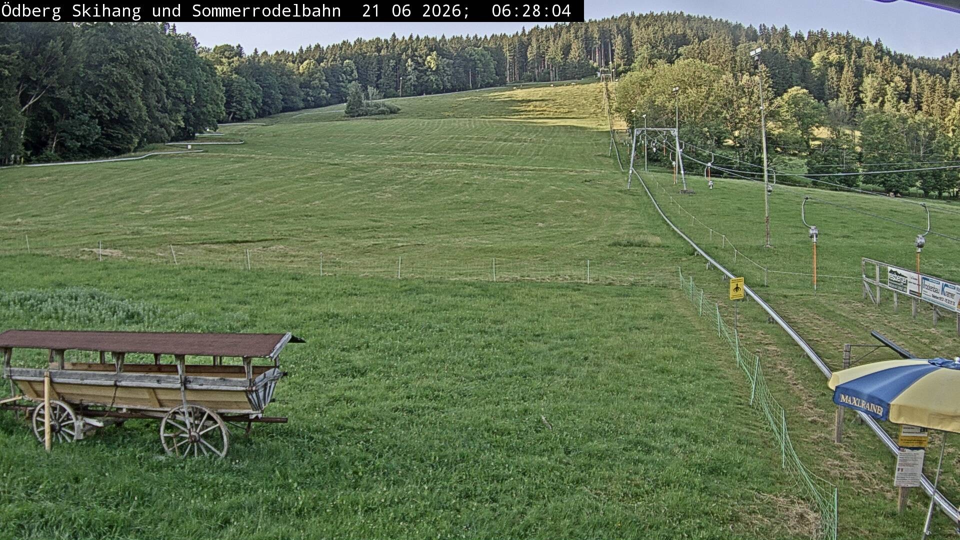 Archiv Foto Webcam Sommerrodelbahn Ödberg
