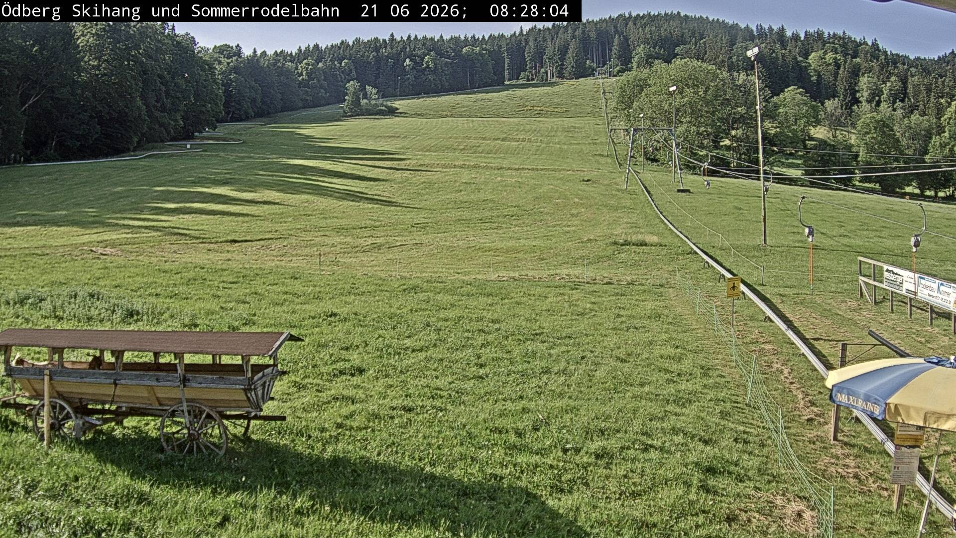 Archiv Foto Webcam Sommerrodelbahn Ödberg