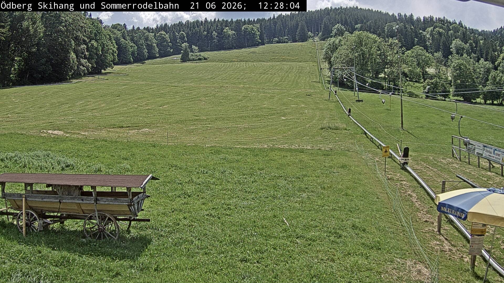 Archiv Foto Webcam Sommerrodelbahn Ödberg