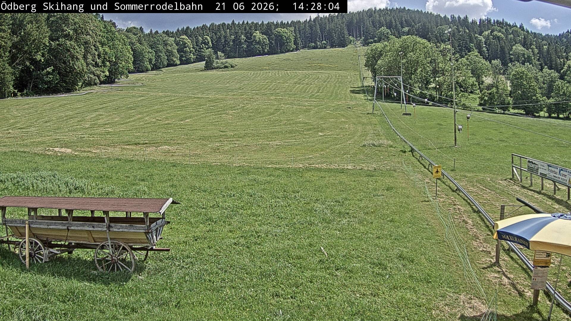 Archiv Foto Webcam Sommerrodelbahn Ödberg