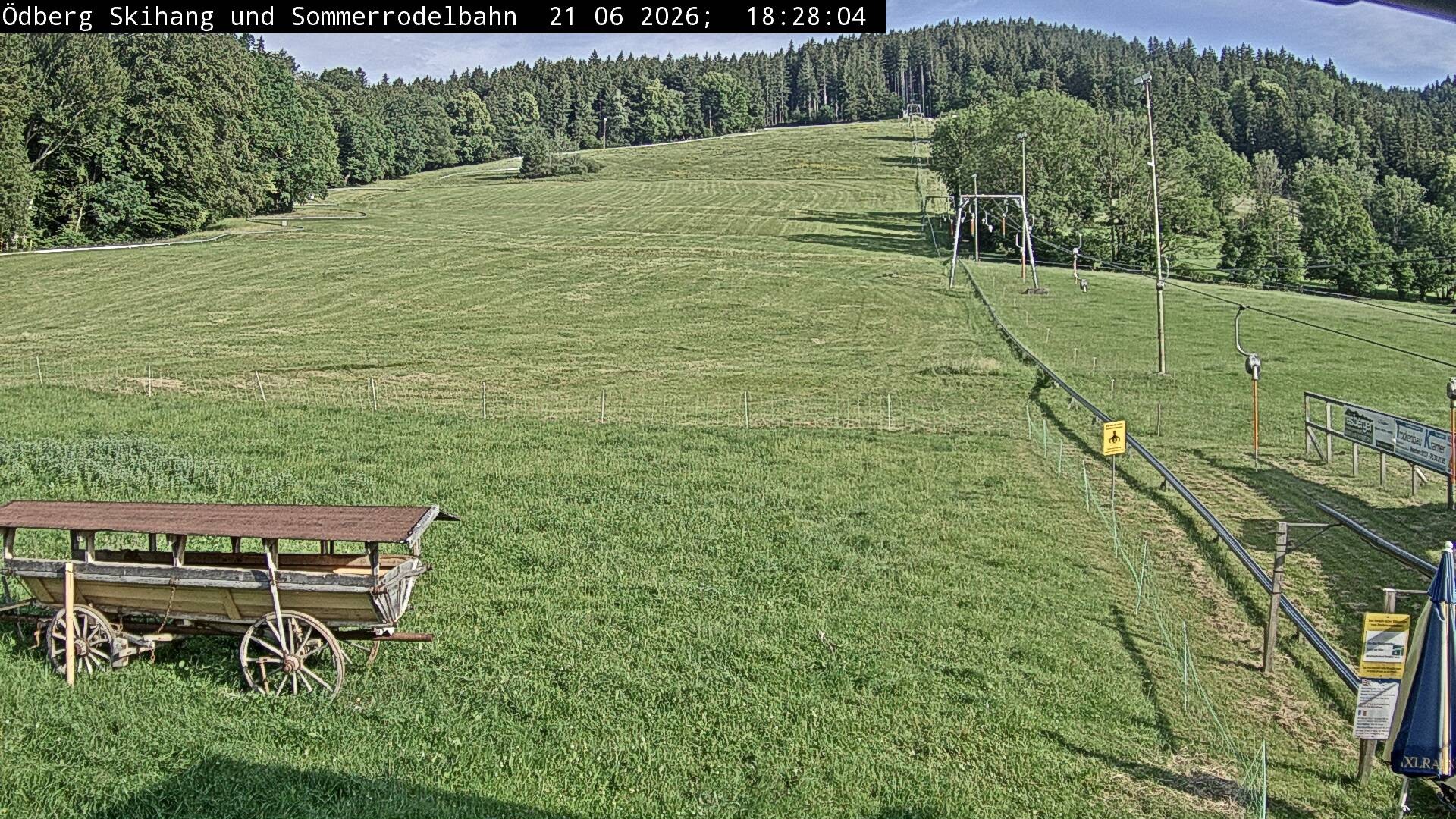 Archiv Foto Webcam Sommerrodelbahn Ödberg