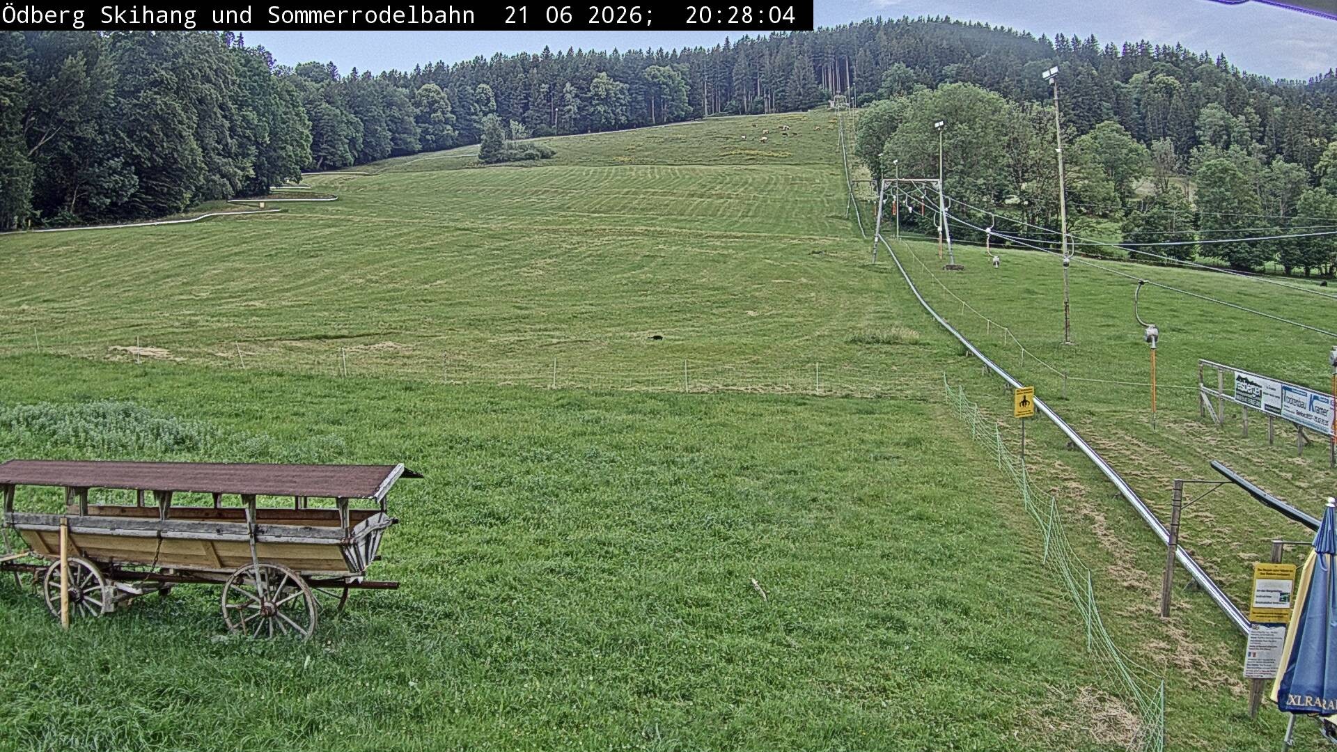Archiv Foto Webcam Sommerrodelbahn Ödberg