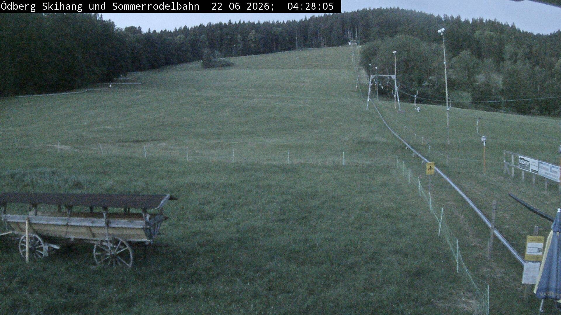 Archiv Foto Webcam Sommerrodelbahn Ödberg