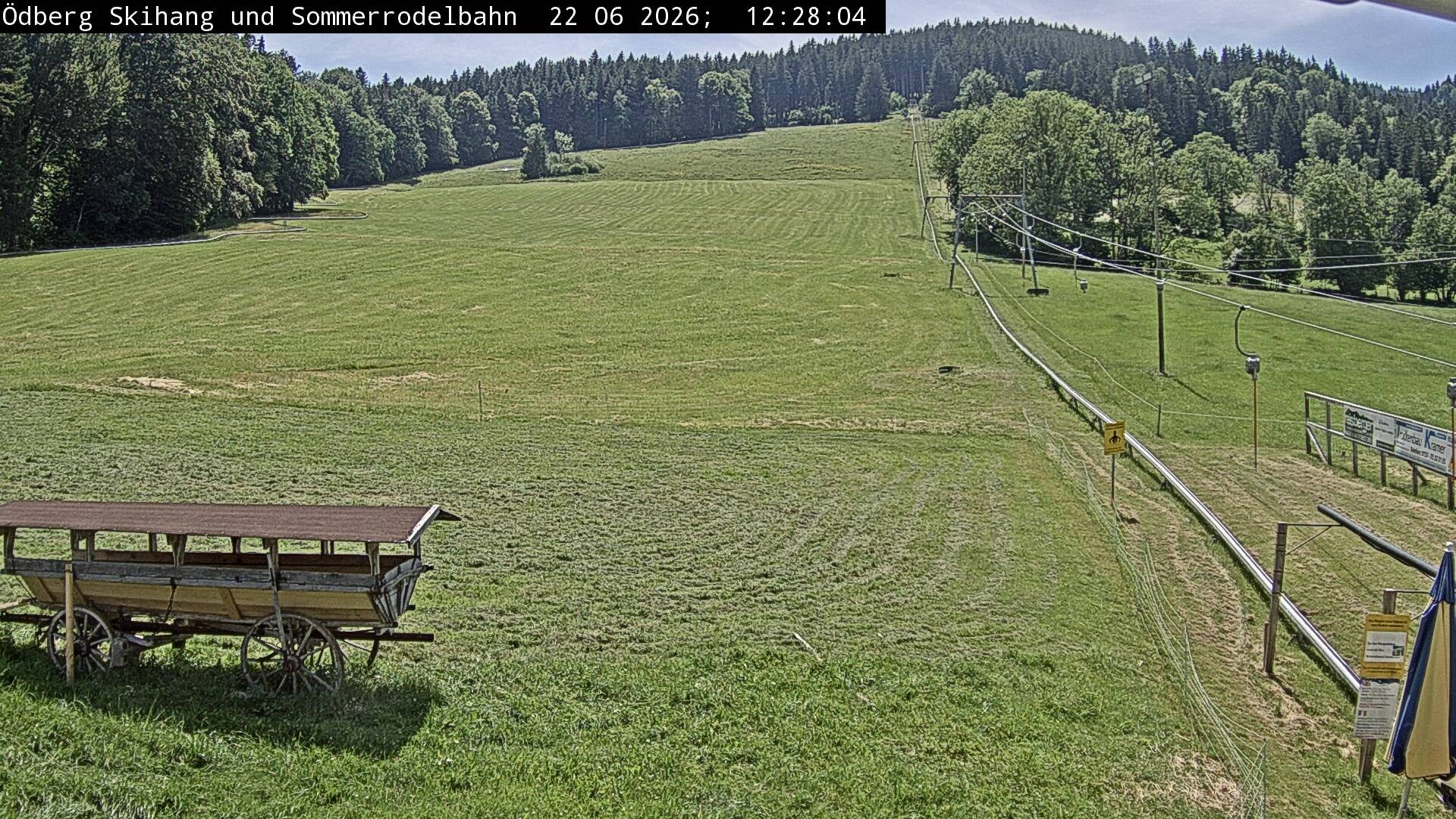 Archiv Foto Webcam Sommerrodelbahn Ödberg