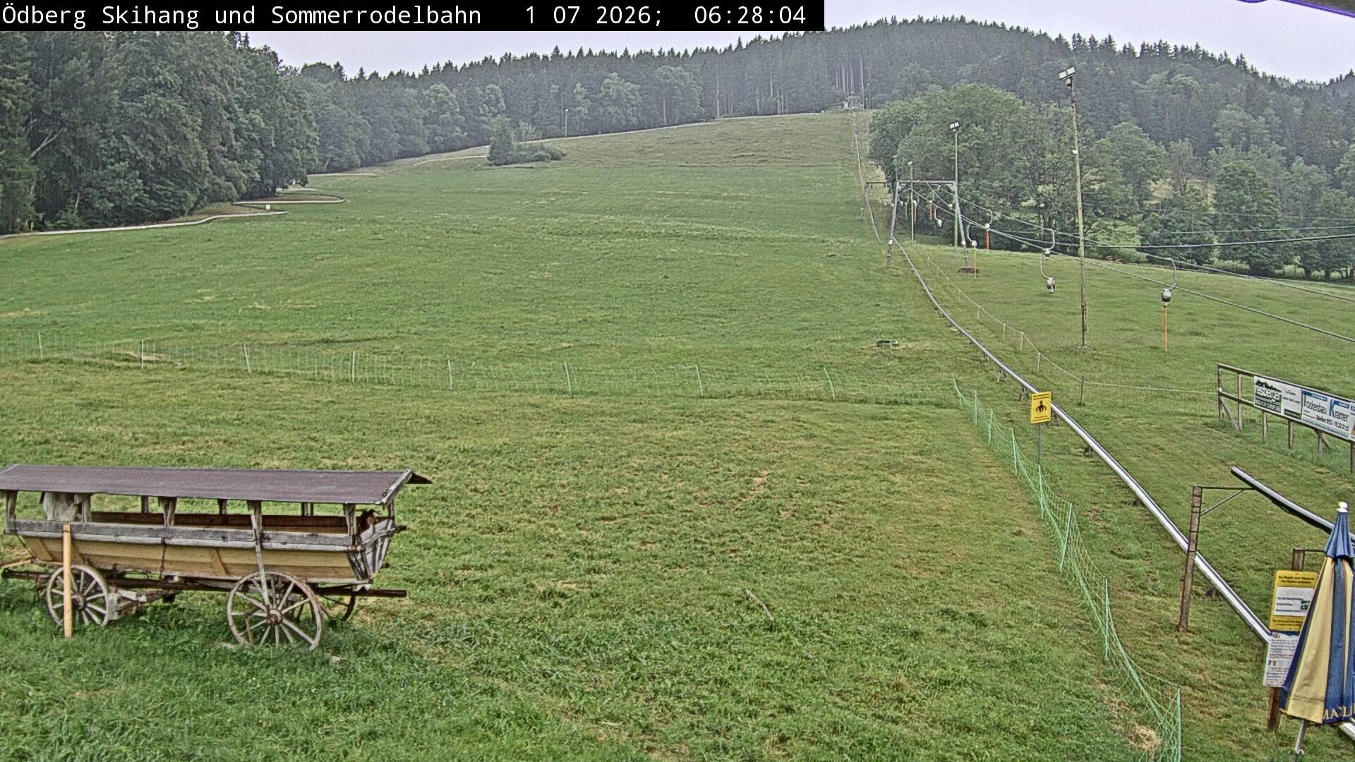 Archiv Foto Webcam Sommerrodelbahn Ödberg