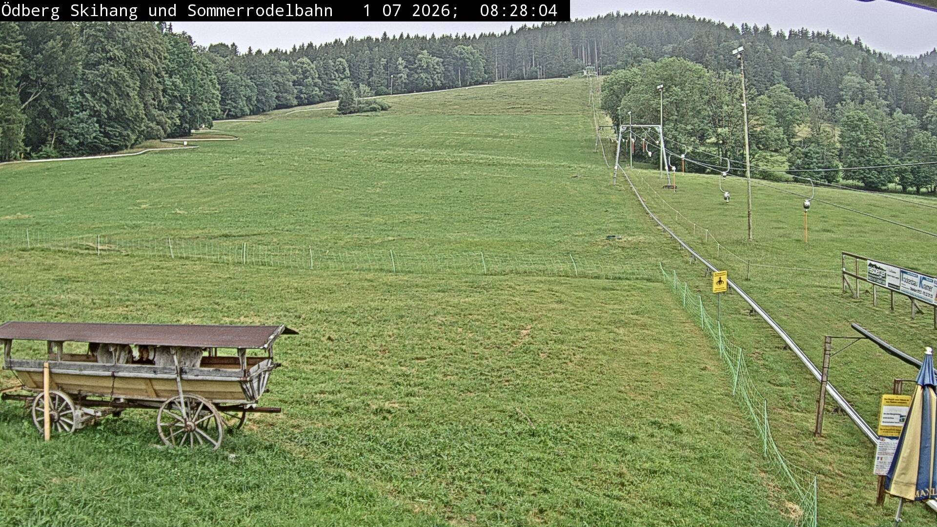 Archiv Foto Webcam Sommerrodelbahn Ödberg