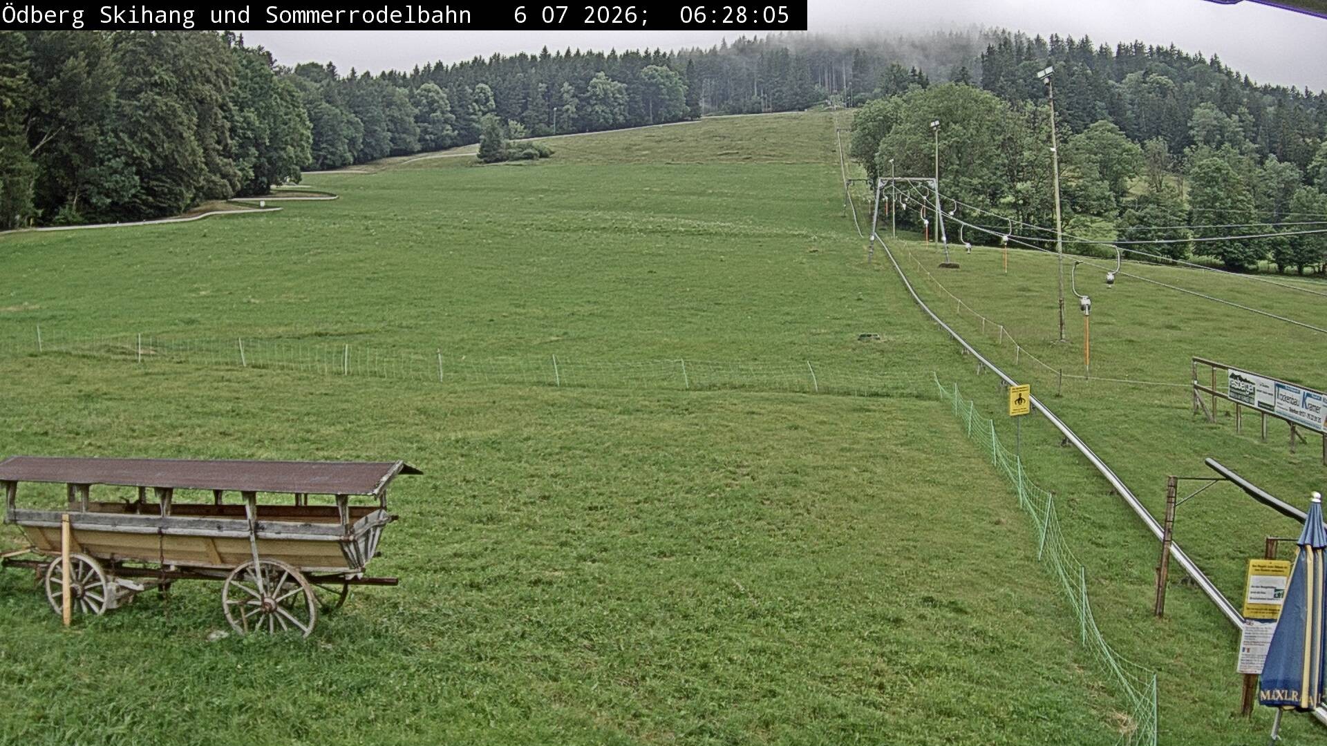 Archiv Foto Webcam Sommerrodelbahn Ödberg