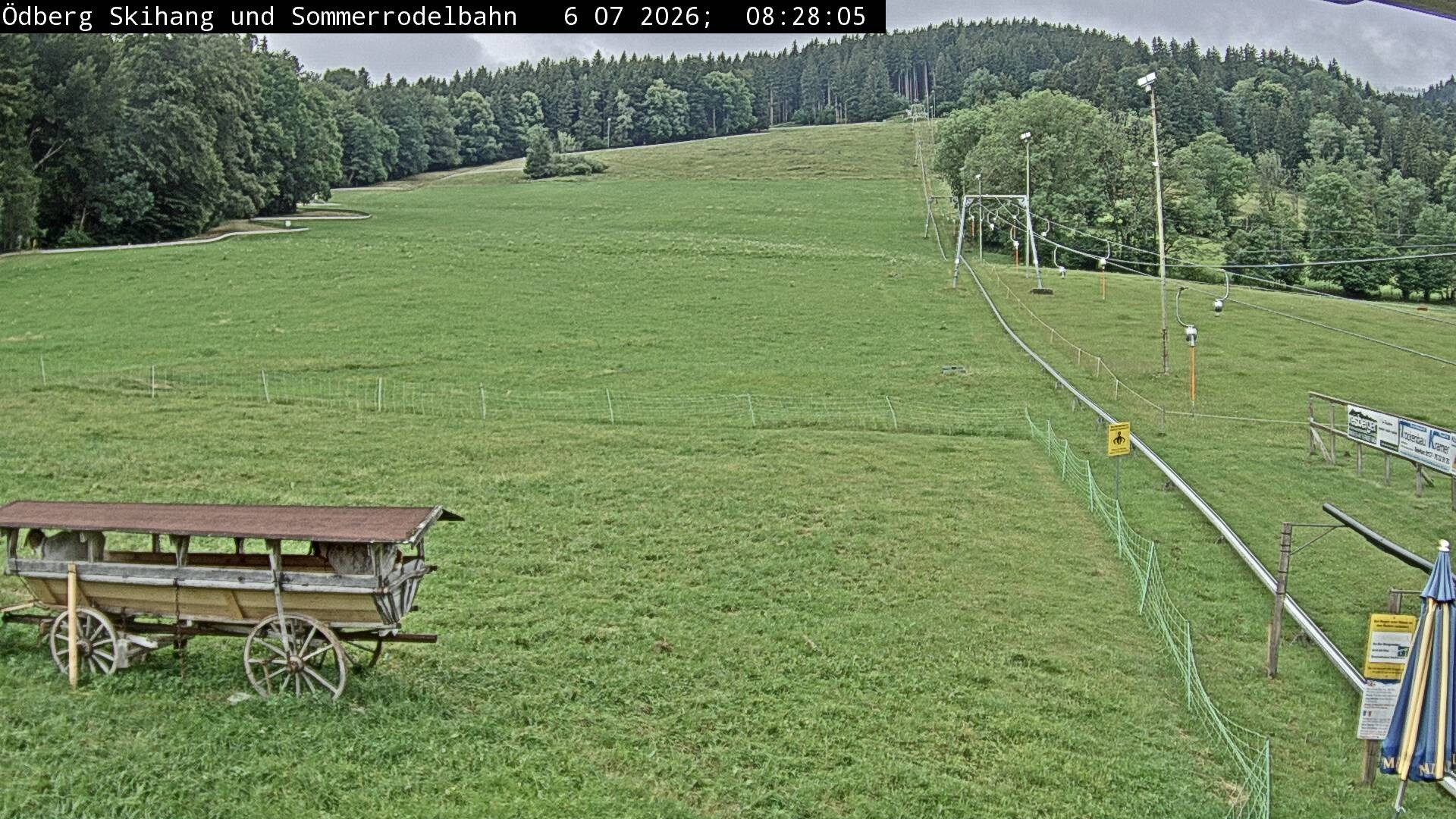 Archiv Foto Webcam Sommerrodelbahn Ödberg