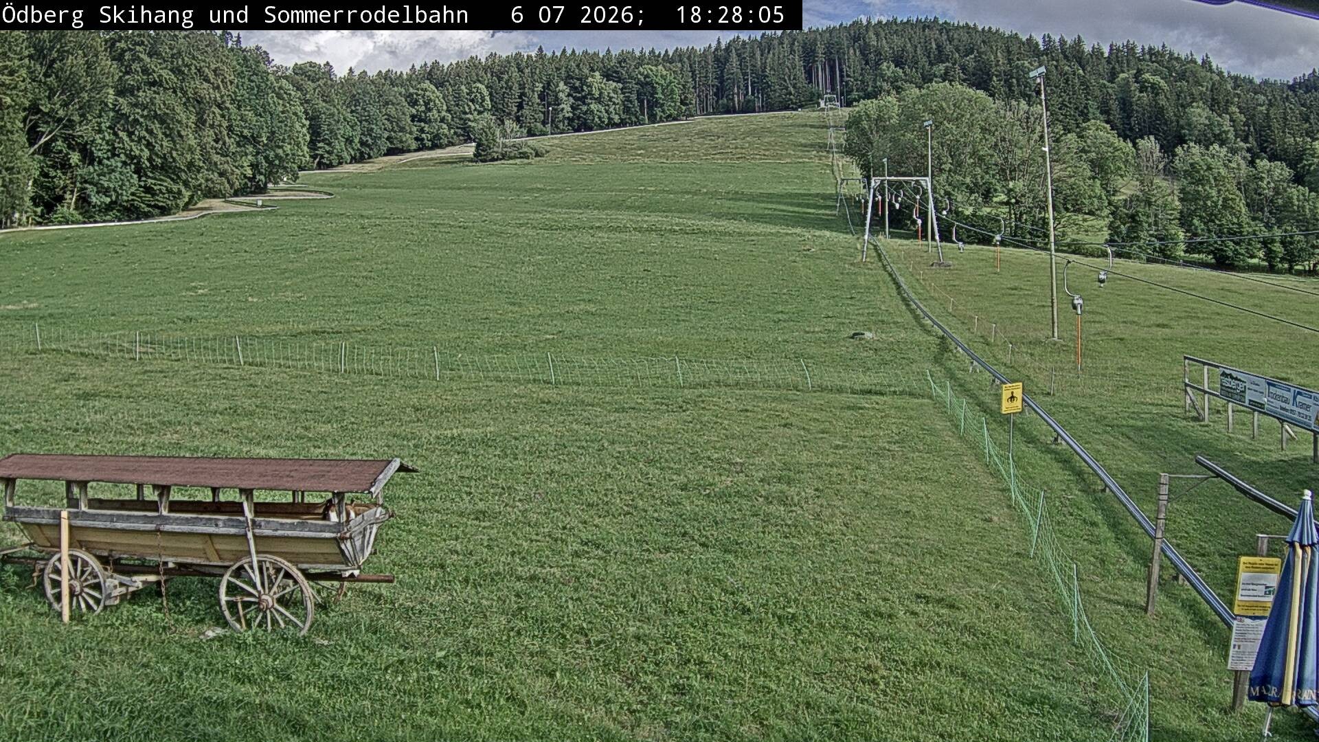 Archiv Foto Webcam Sommerrodelbahn Ödberg